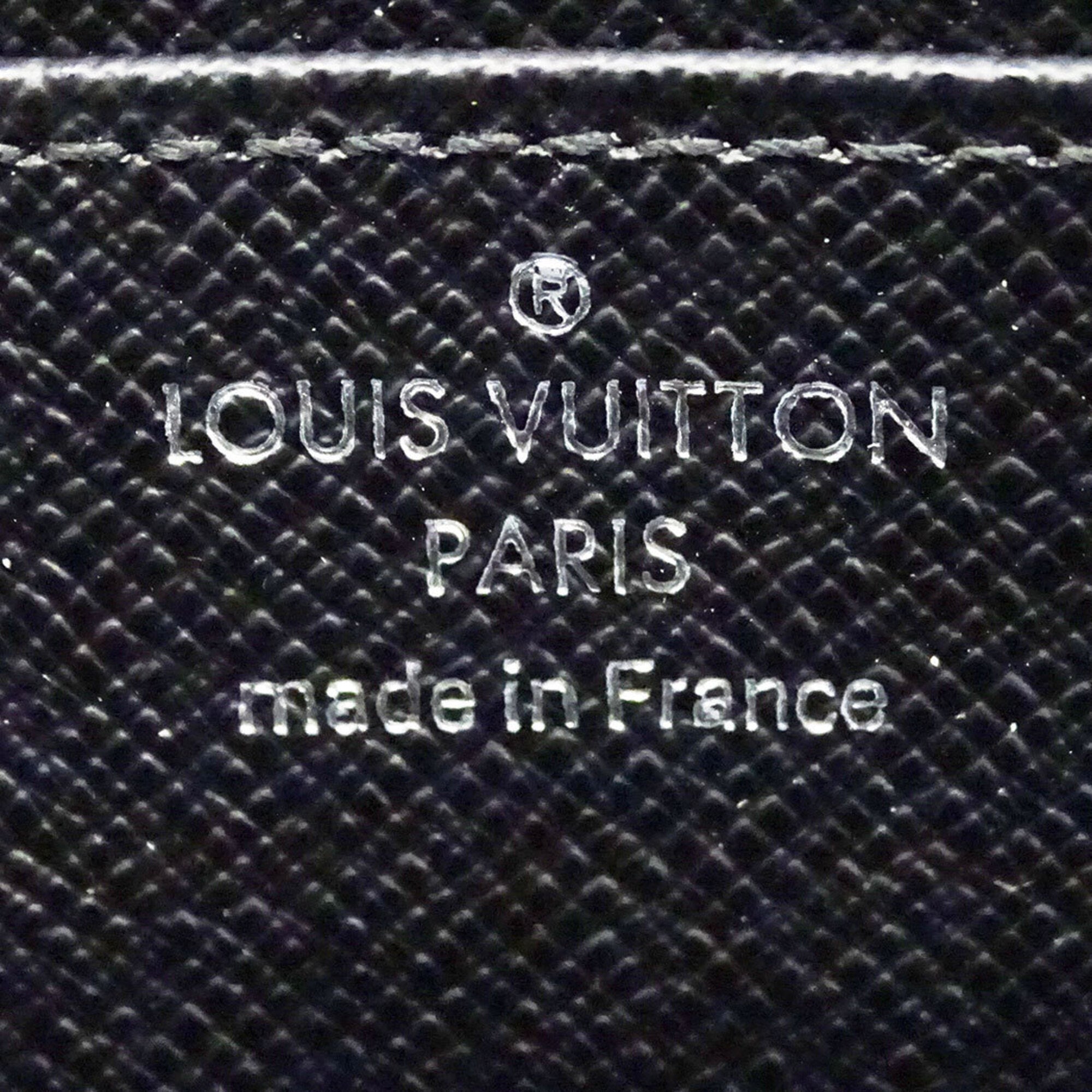 Louis Vuitton Black Multi-Color Noir Epi Leather Long Wallet (Bi-Fold) (Pre-Owned)