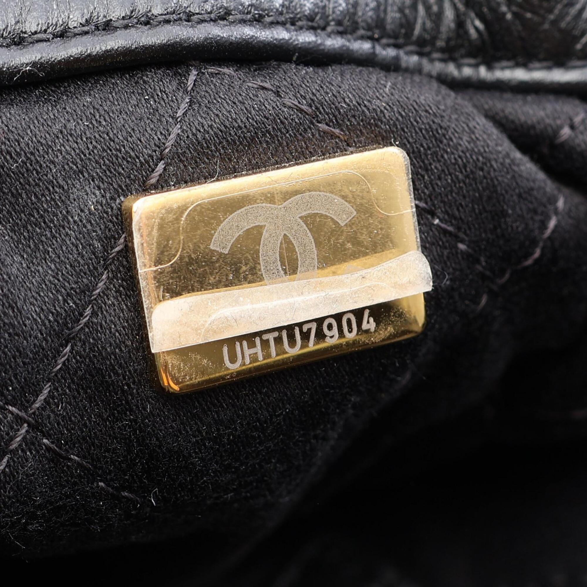 Chanel Black Leather Backpack (Pre-Owned)