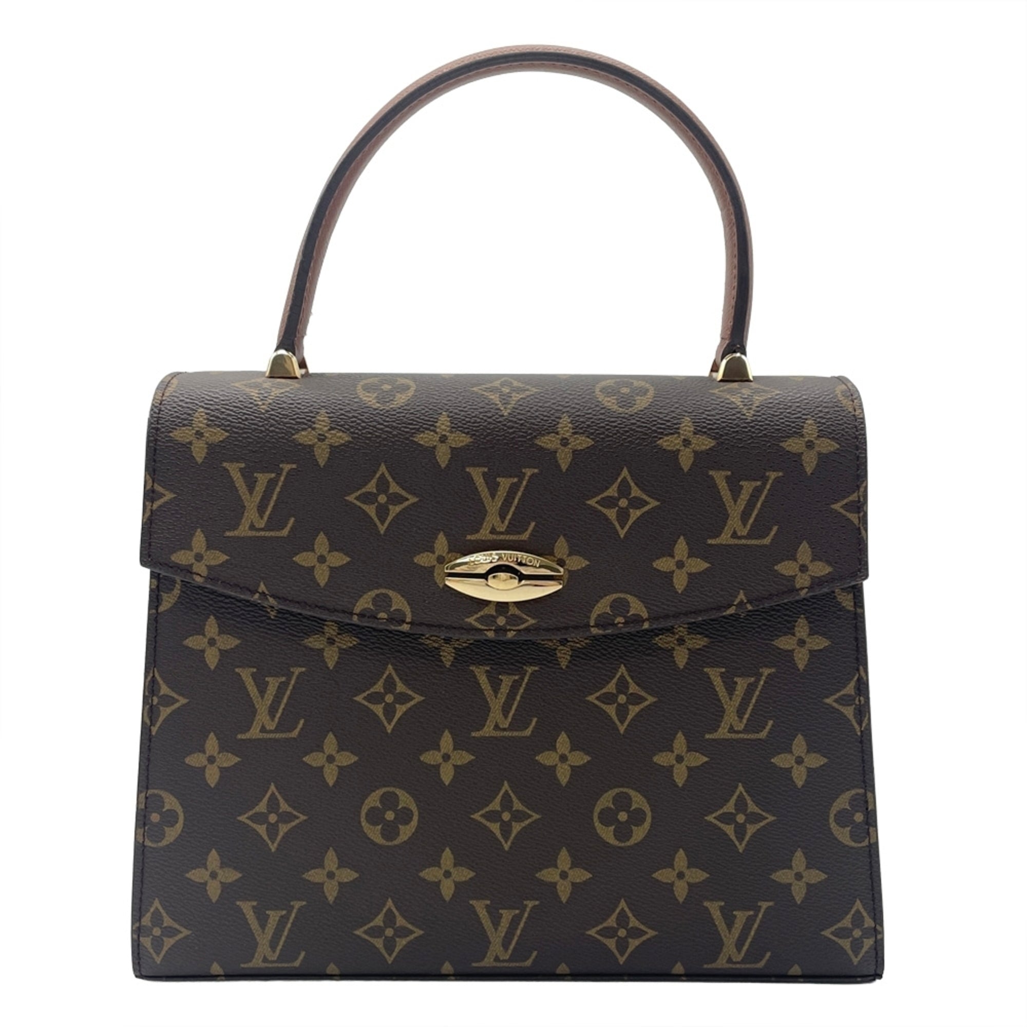 Louis Vuitton Brown Galle Monogram Monogram Handbag (Pre-Owned)