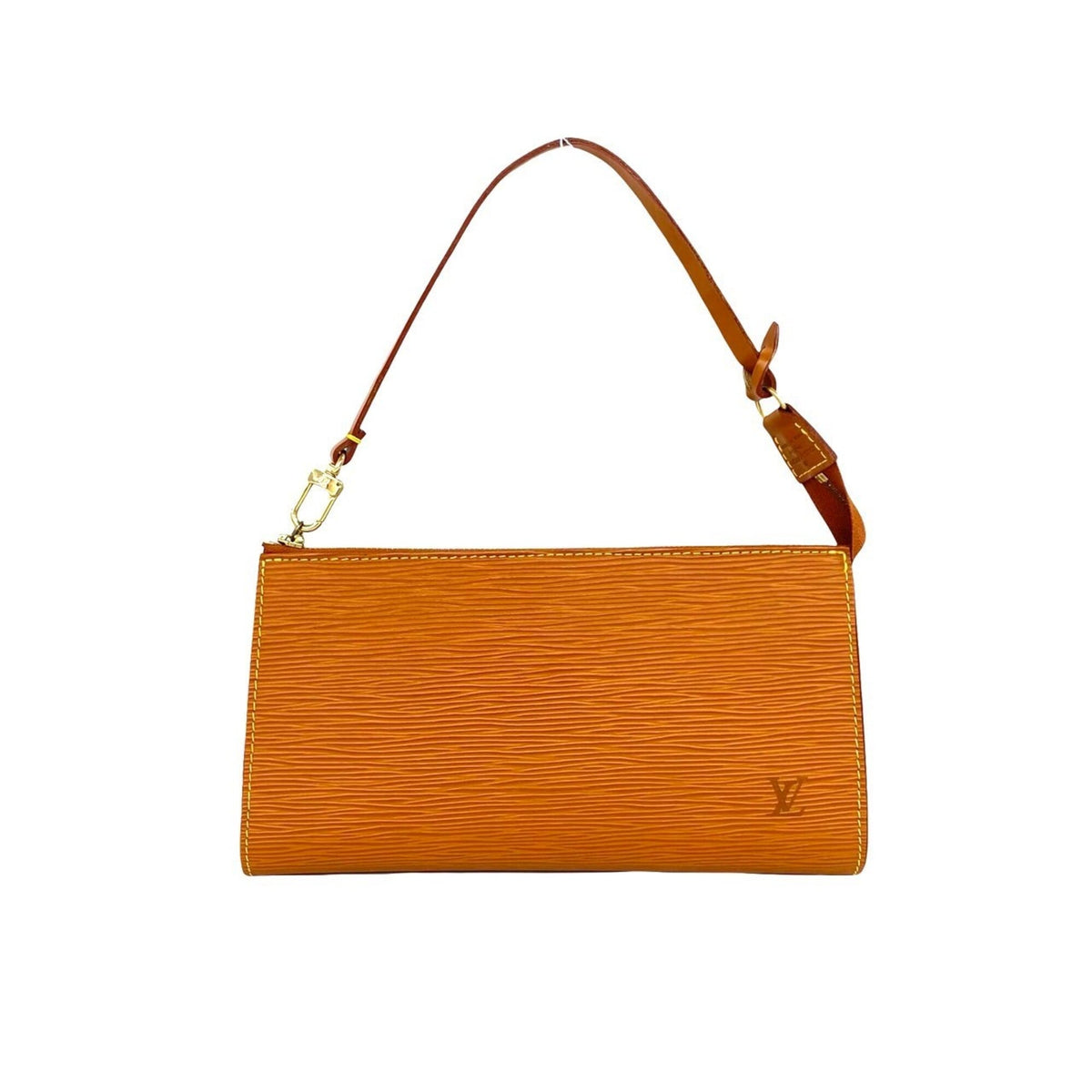 Louis Vuitton Brown Leather Handbag (Pre-Owned)