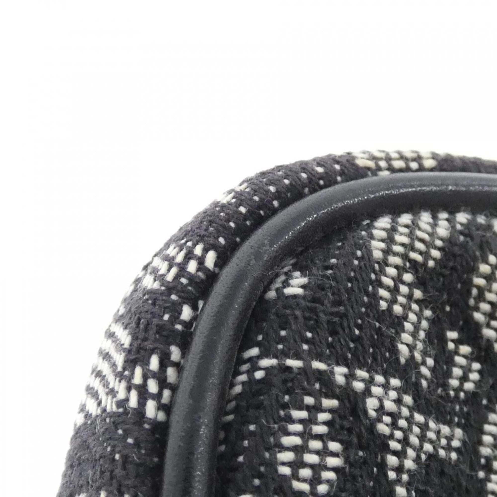 Christian Dior Black Canvas Handbag Pouch (Pre-Owned)