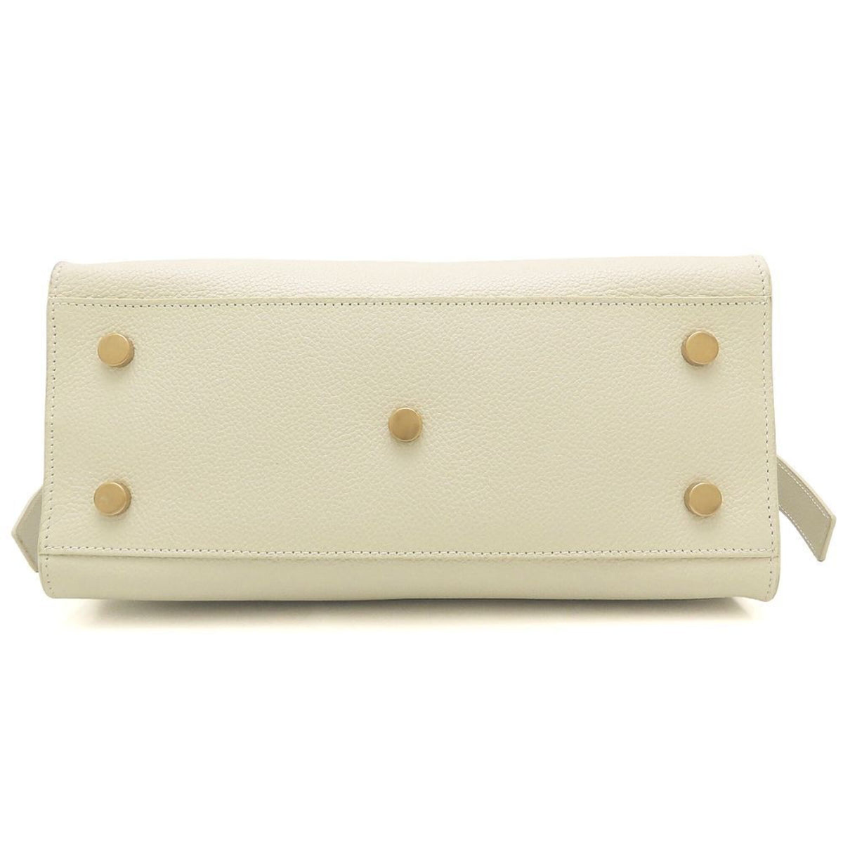 Yves Saint Laurent Ivory Leather Handbag (Pre-Owned)