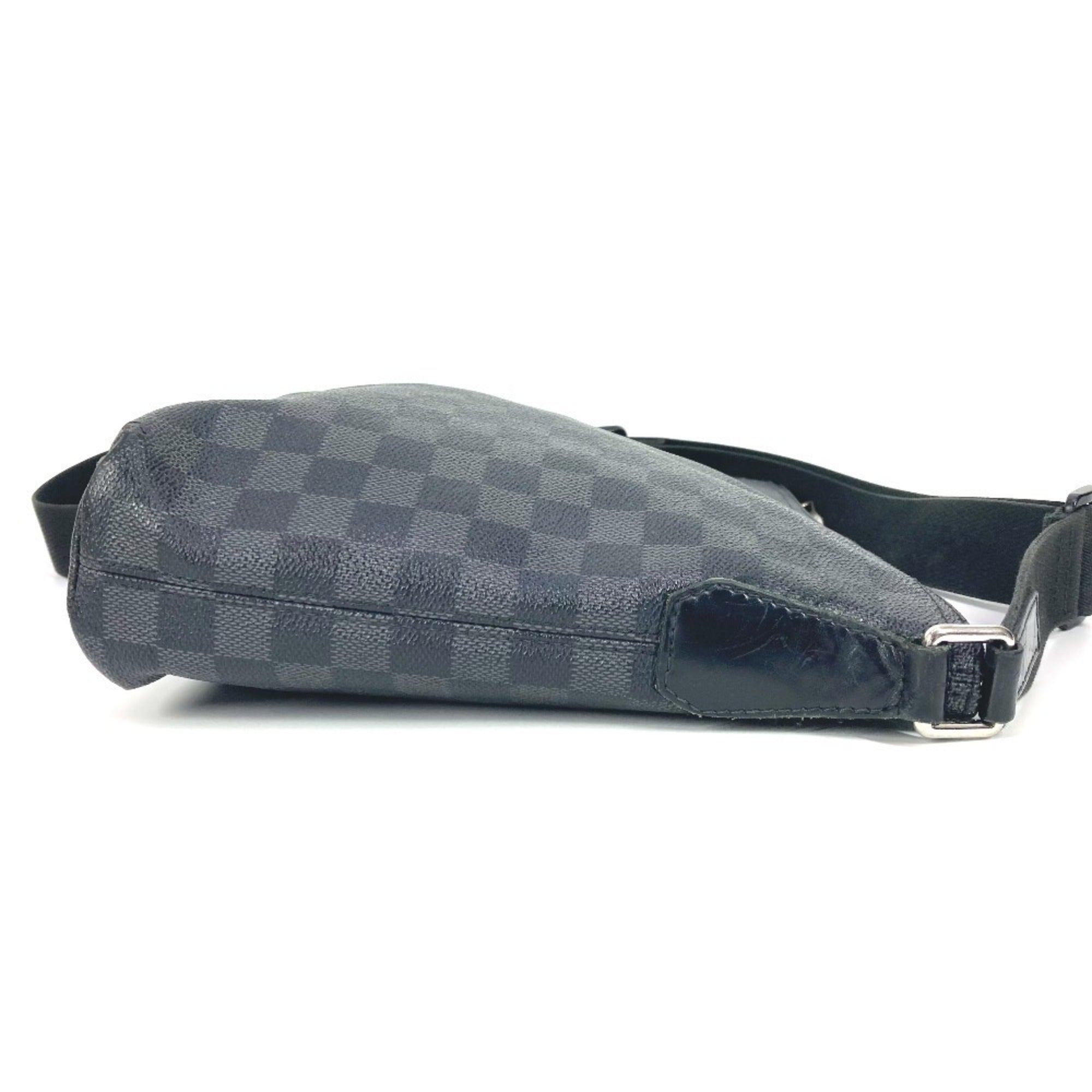 Louis Vuitton Black Damier Graphite Shoulder Bag (Pre-Owned)