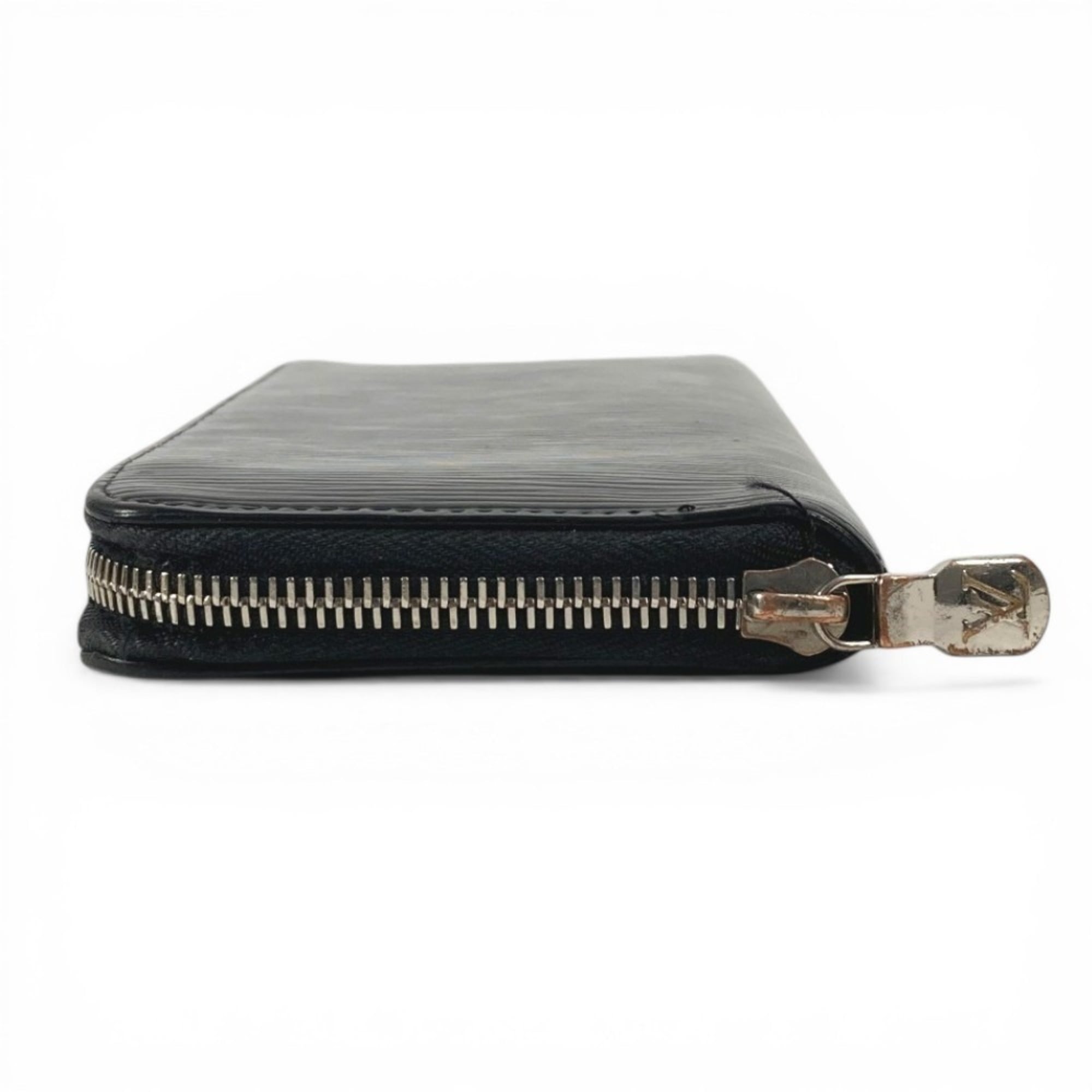 Louis Vuitton Epi Black Noir Epi Leather Long Wallet (Bi-Fold) (Pre-Owned)