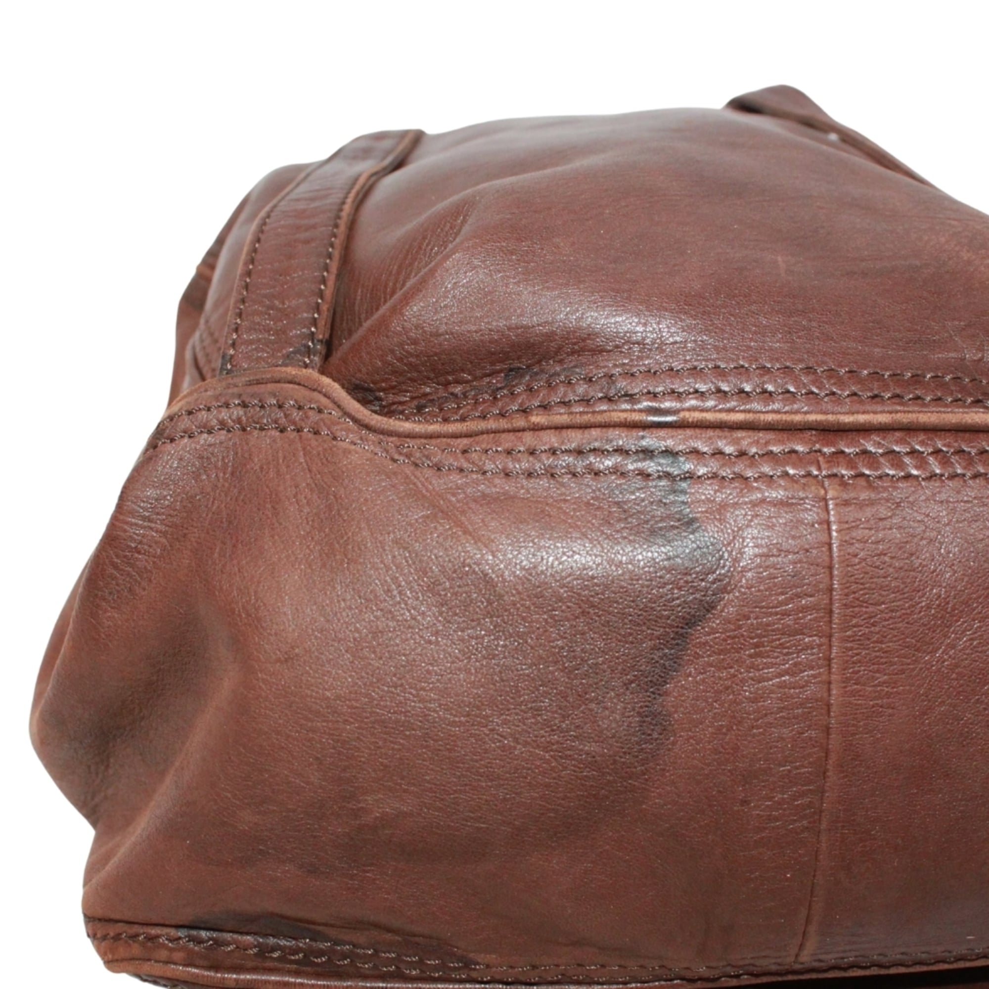 Bottega Veneta Brown Leather Backpack (Pre-Owned)