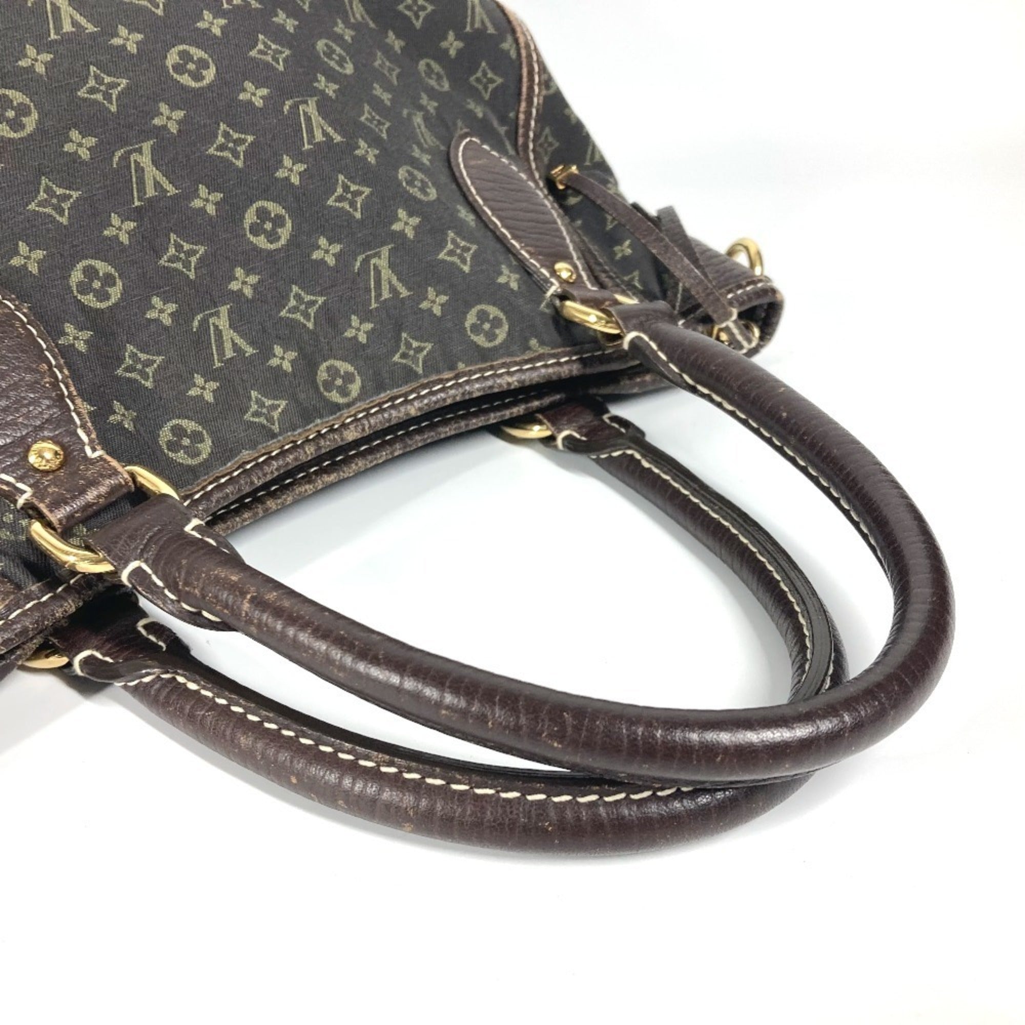 Louis Vuitton Brown Monogram Mini Handbag Shoulder Bag Tote Bag (Pre-Owned)