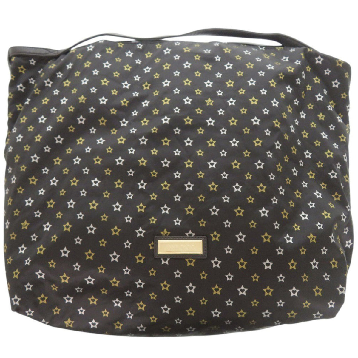 Jimmy Choo Black Nylon Tote Bag (Pre-Owned)