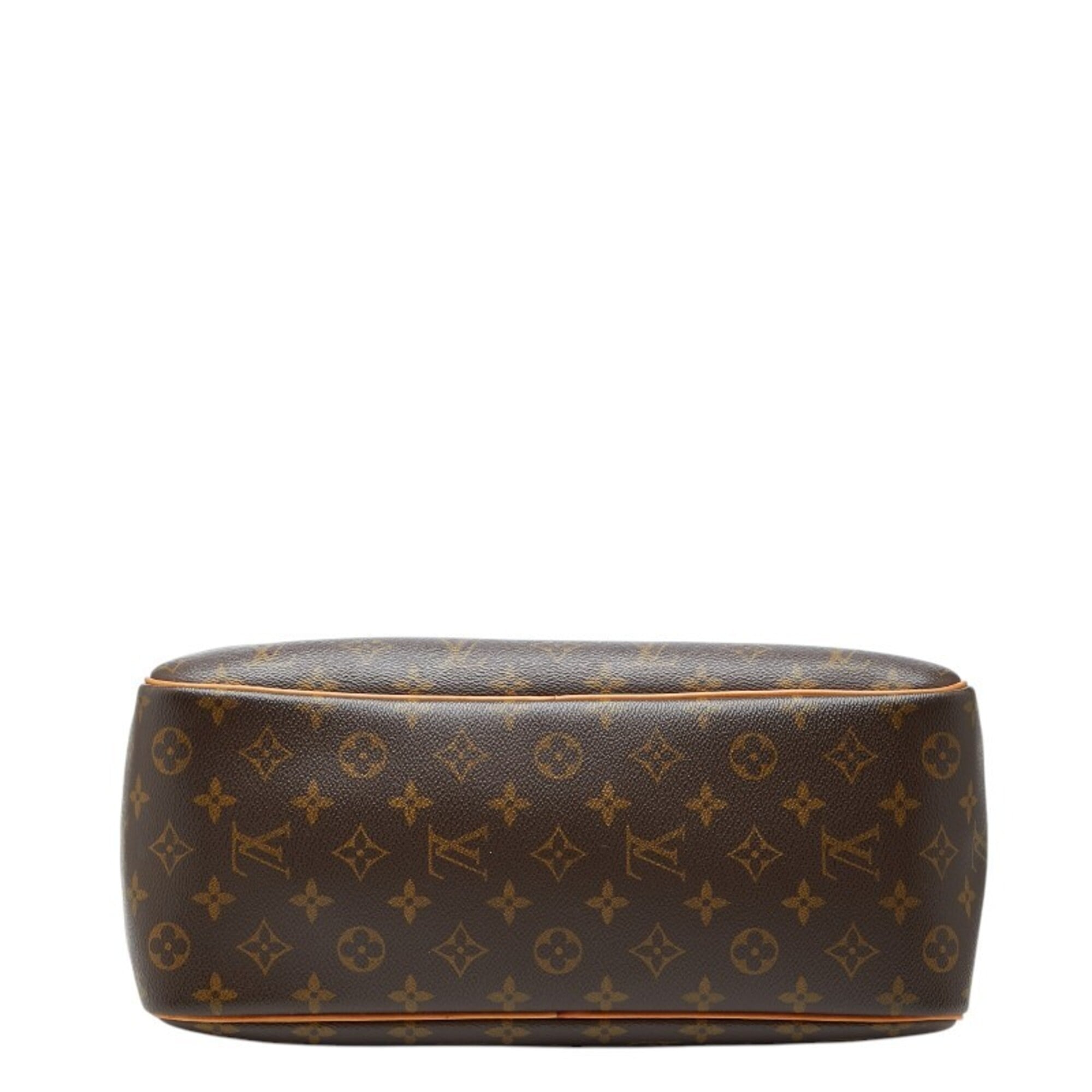 Louis Vuitton Brown Pvc Leather Handbag (Pre-Owned)