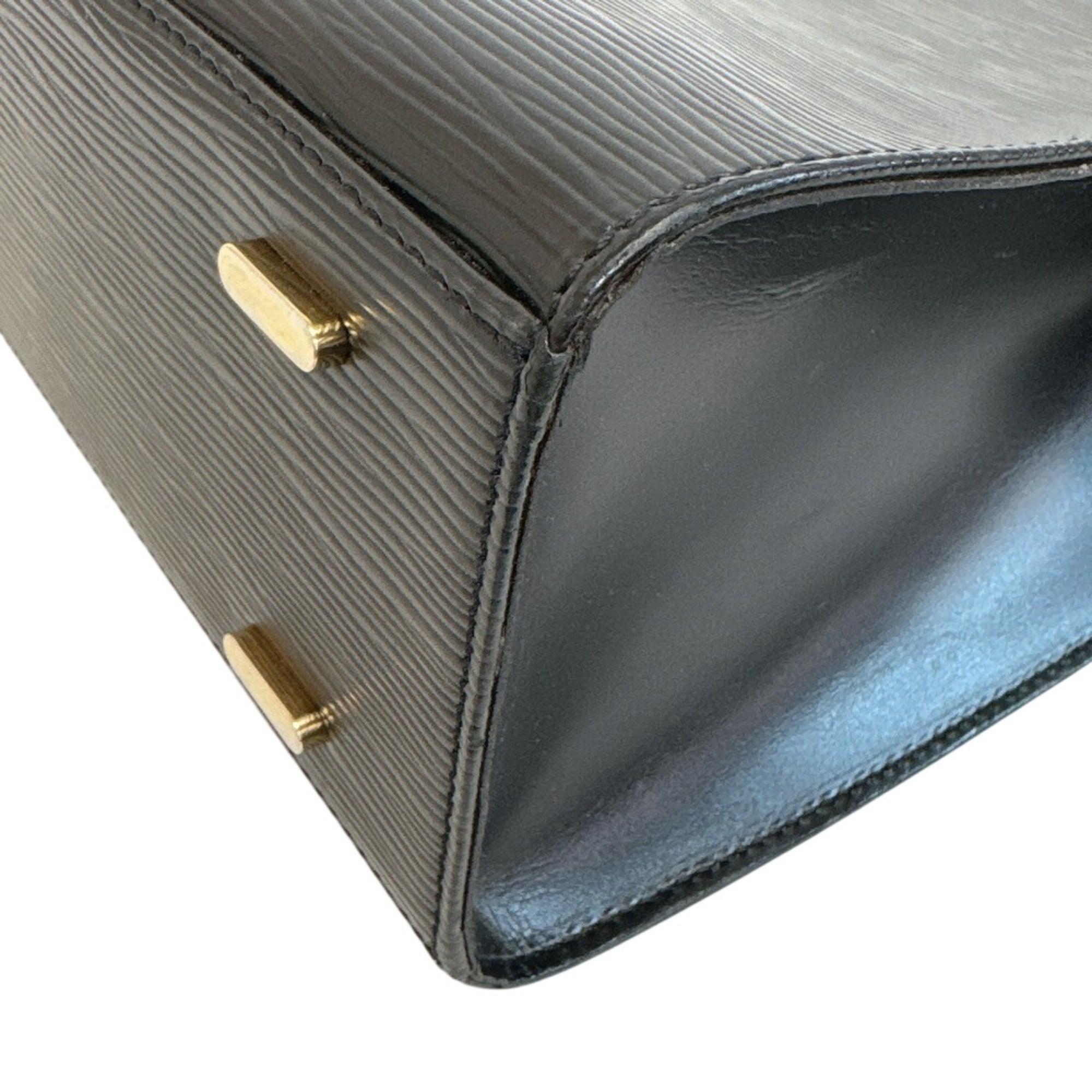 Louis Vuitton Epi Black Leather Handbag (Pre-Owned)