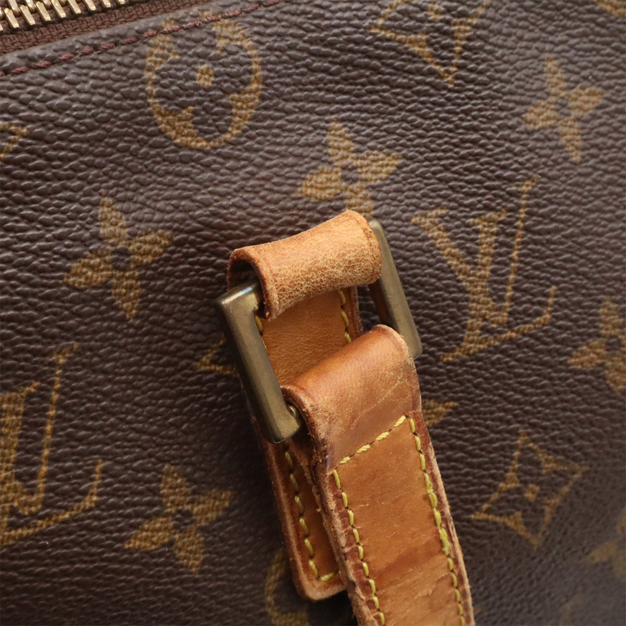 Louis Vuitton Brown Monogram Shoulder Bag Tote Bag (Pre-Owned)
