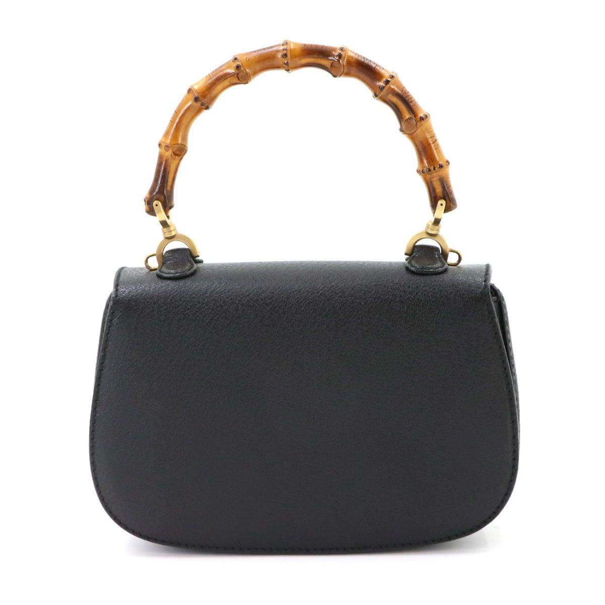 Gucci Black Leather Handbag (Pre-Owned)