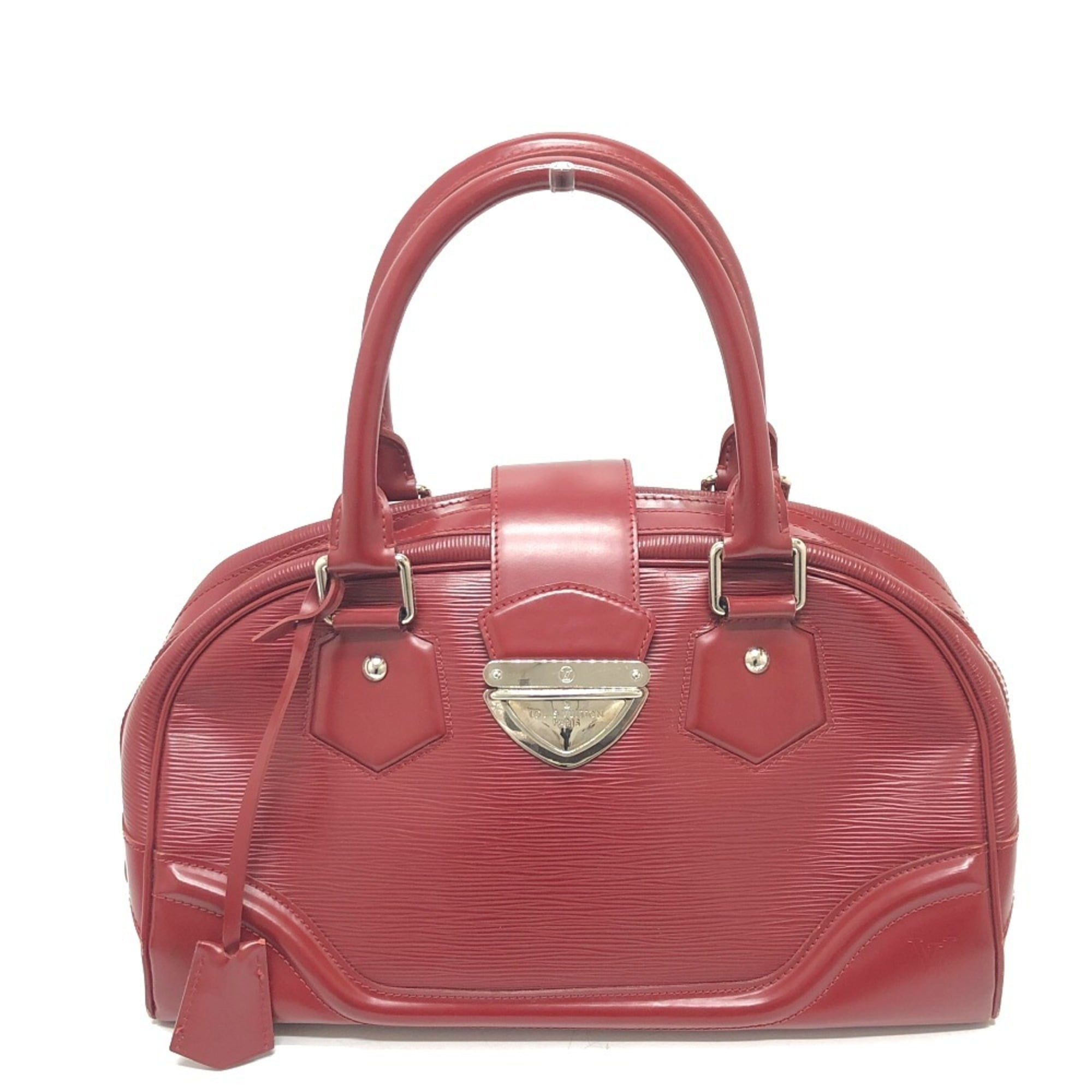 Louis Vuitton Epi Red Color Epi Leather Boston Bag Handbag (Pre-Owned)