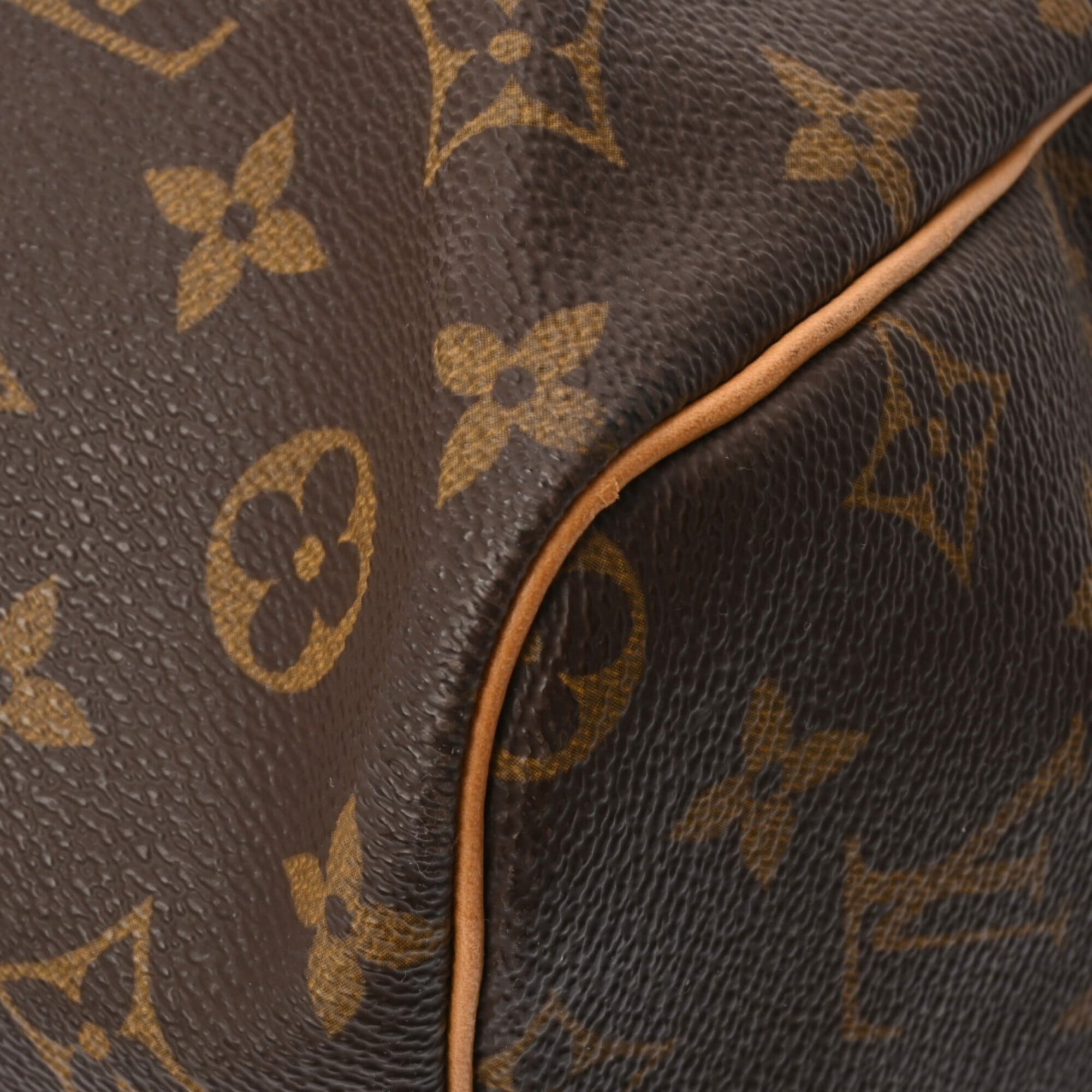 Louis Vuitton Brown Monogram Canvas Boston Bag (Pre-Owned)
