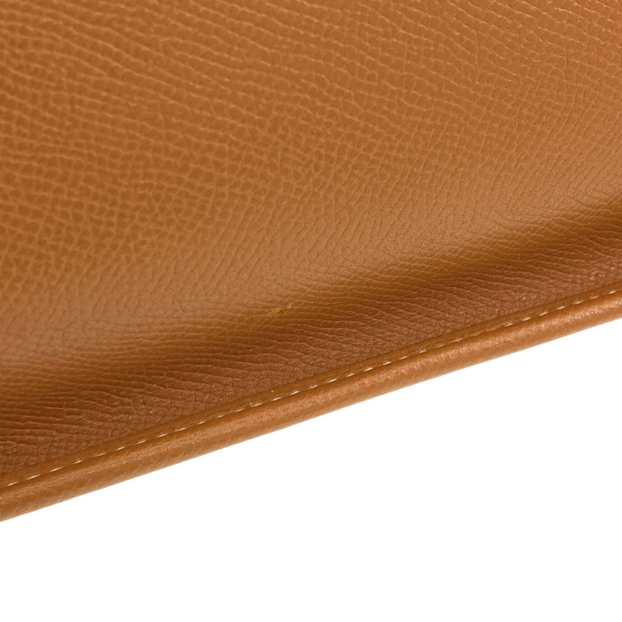 Hermes Vespa Brown Epsom Leather Shoulder Bag (Pre-Owned)