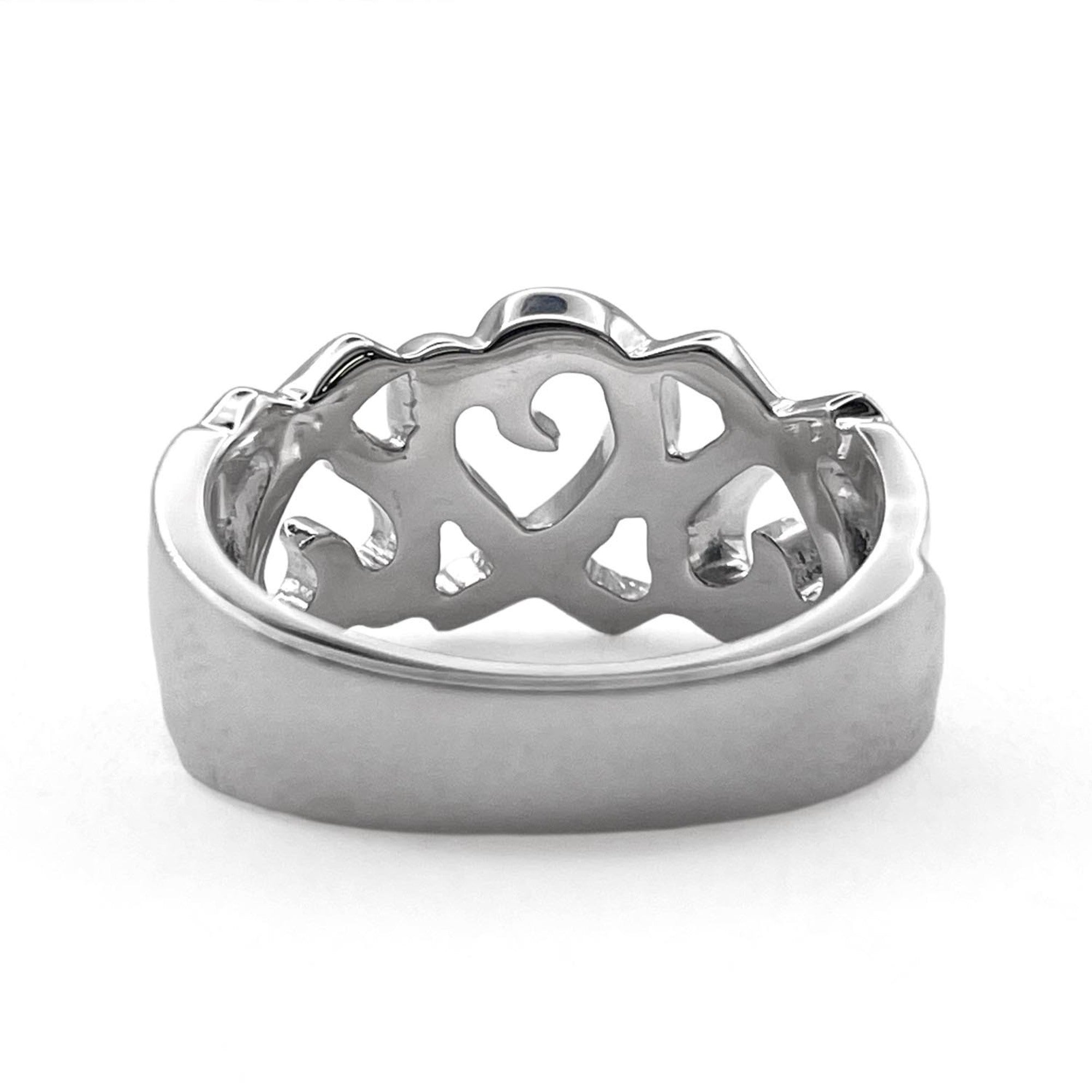 Tiffany Silver 925 Band Ring (Pre-Owned)