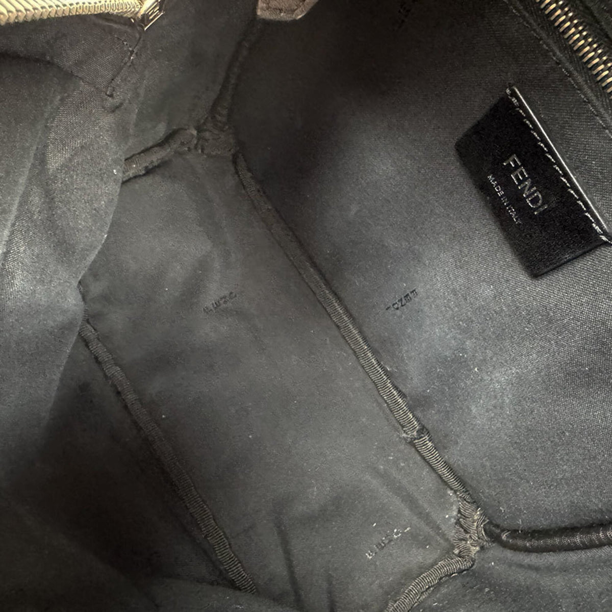 Fendi Black Leather Backpack (Pre-Owned)