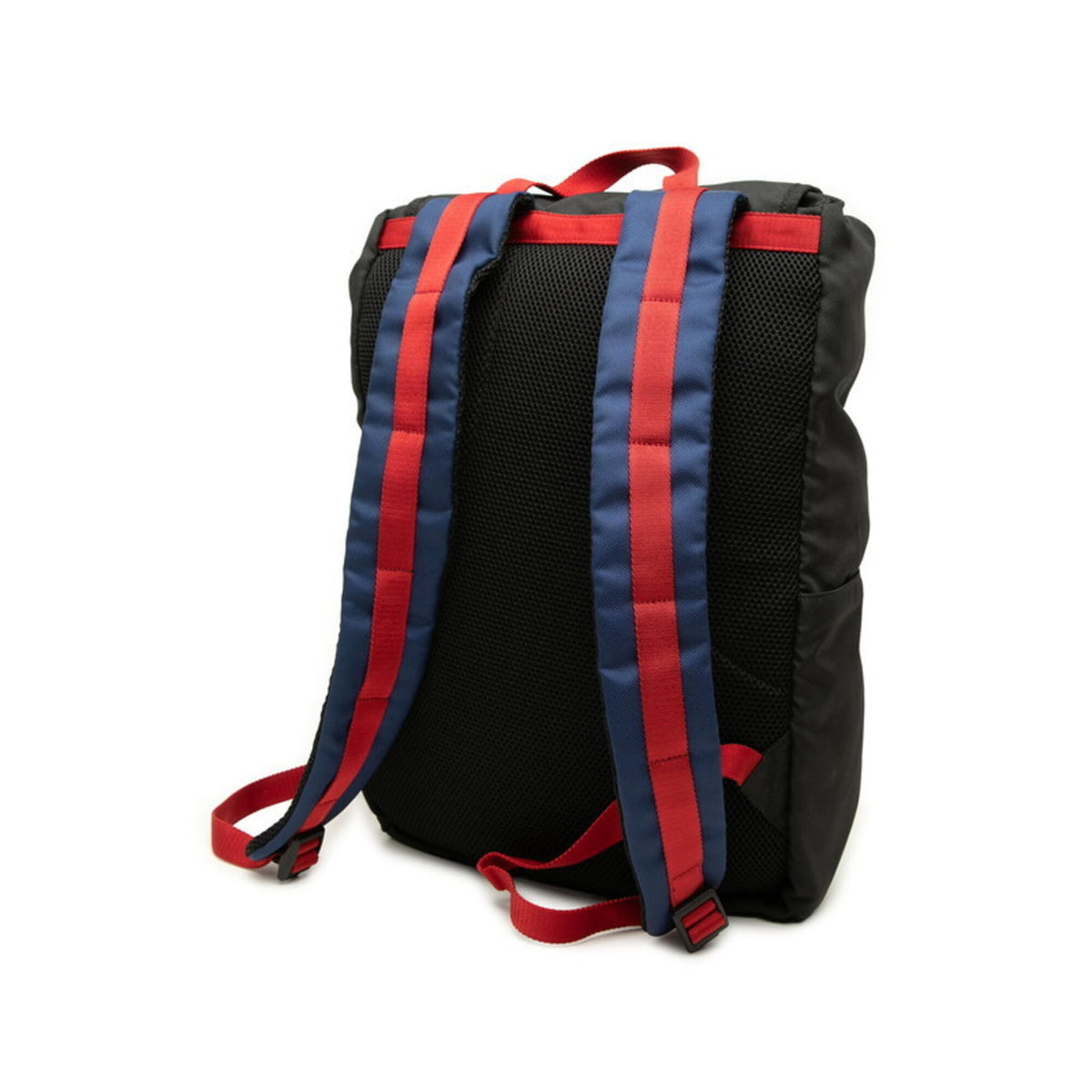 Gucci Black Blue Red Color Nylon Backpack (Pre-Owned)
