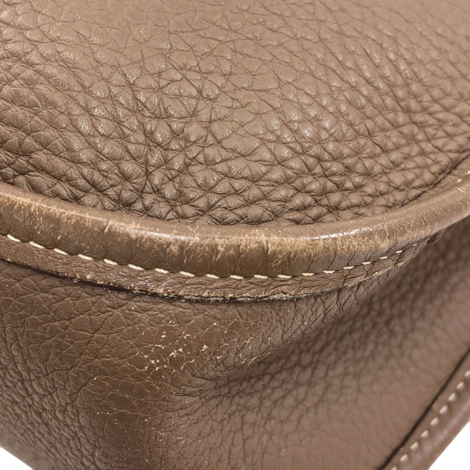 Hermes Black Epsom Leather Shoulder Bag (Pre-Owned)