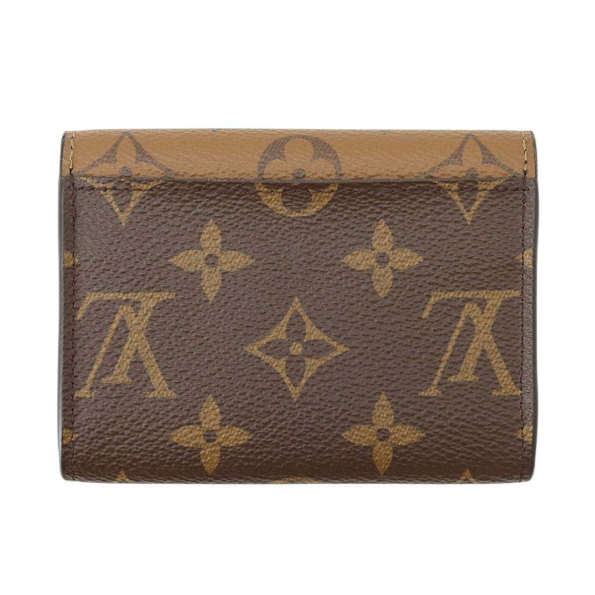 Louis Vuitton Monogram Reverse Black Noir Monogram Reverse Monogram Coin Purse/Coin Case (Pre-Owned)