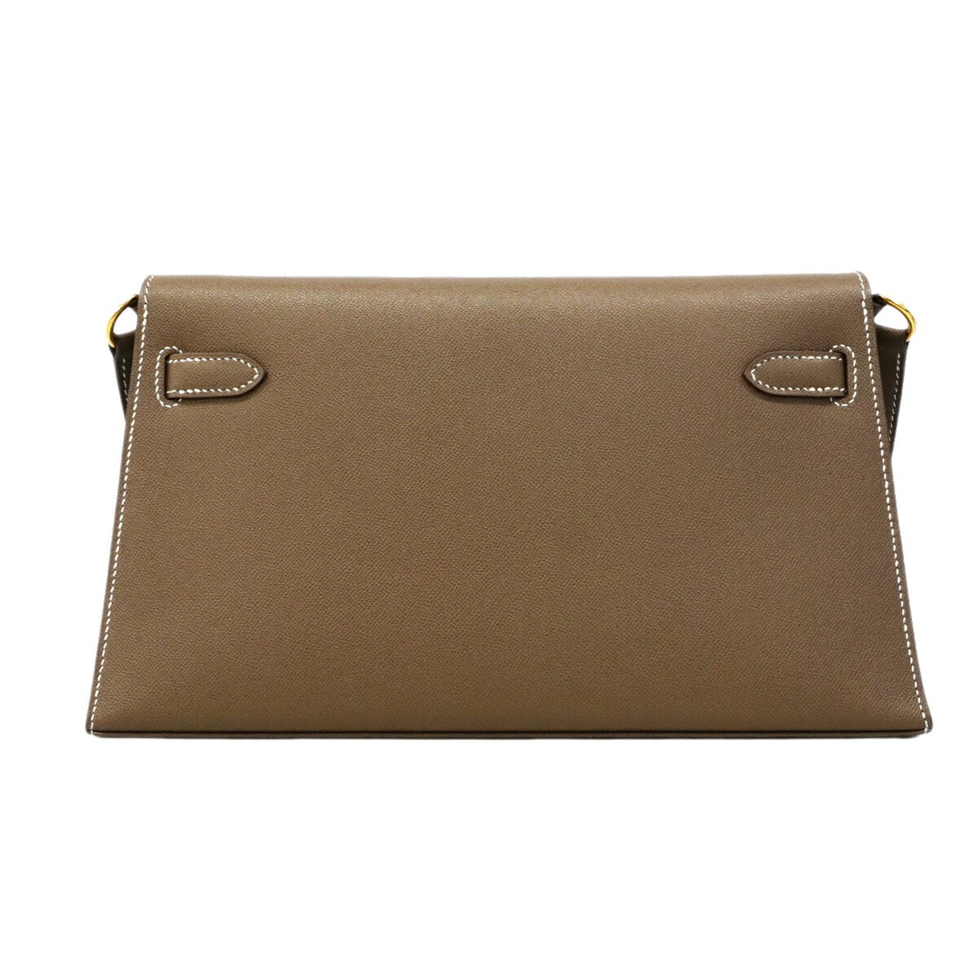 Hermes Etoupe Gray Shoulder Bag (Pre-Owned)