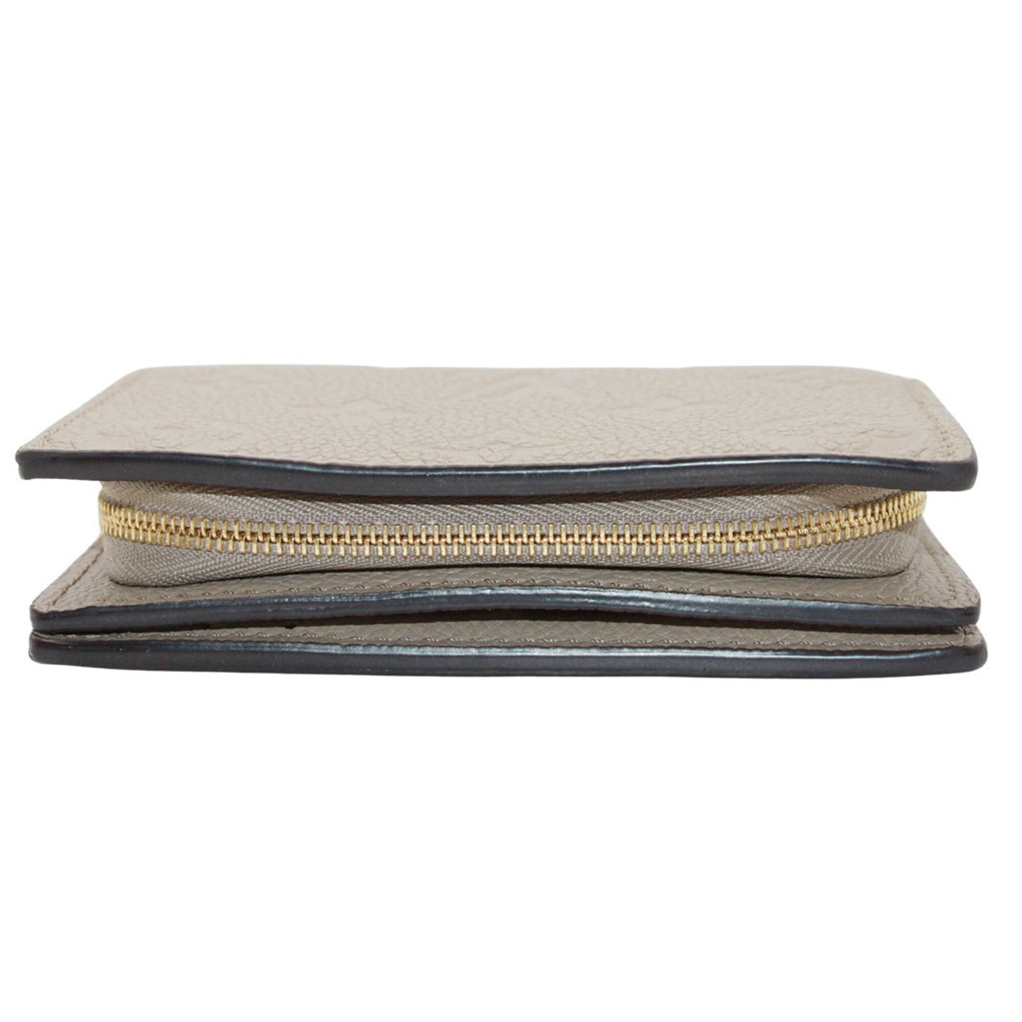 Louis Vuitton Monogram Empreinte Beige Black Monogram Empreinte Wallet (Bi-Fold) (Pre-Owned)