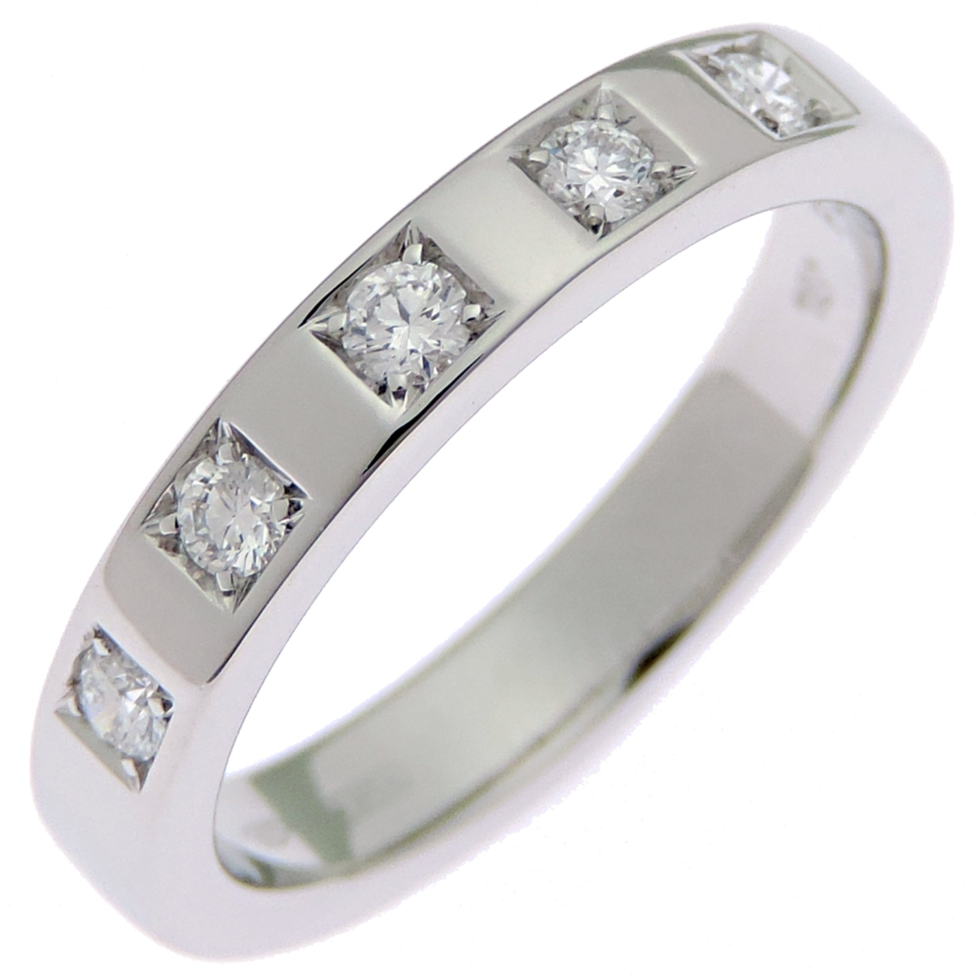 Bvlgari Platinum 950 Band Ring (Pre-Owned)