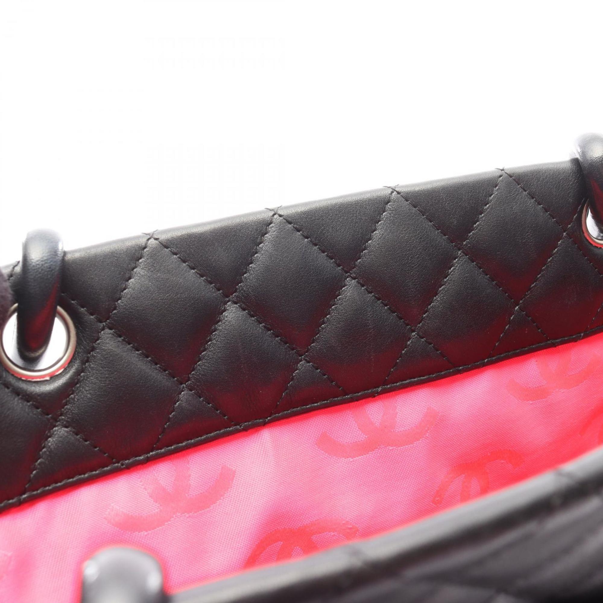 Chanel Black Leather Tote Bag (Pre-Owned)