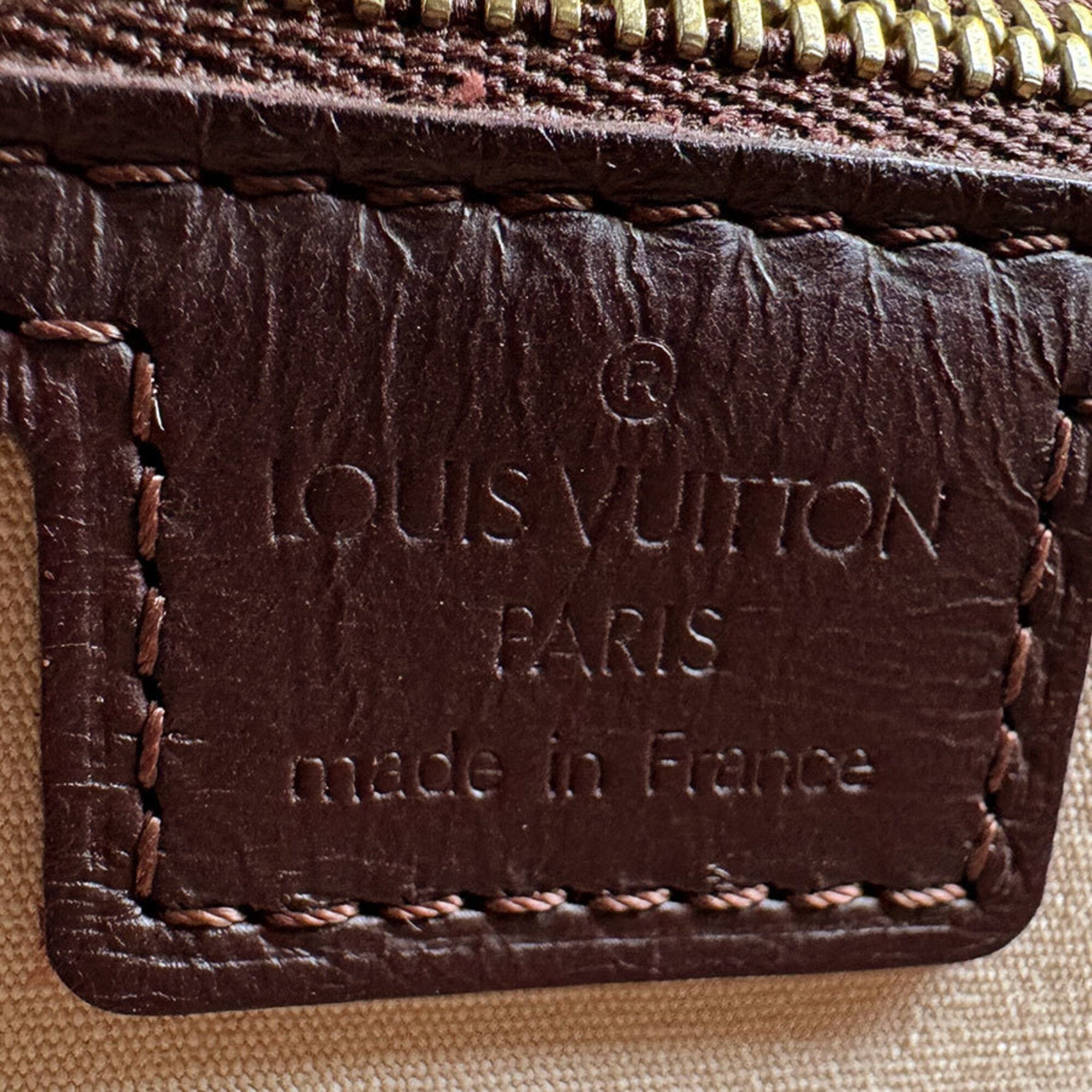 Louis Vuitton Burgundy Monogram Mini Handbag (Pre-Owned)