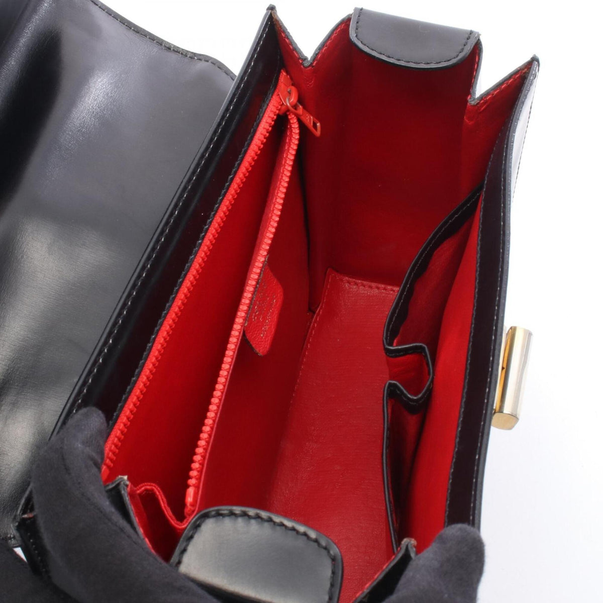 Celine Black Leather Handbag (Pre-Owned)