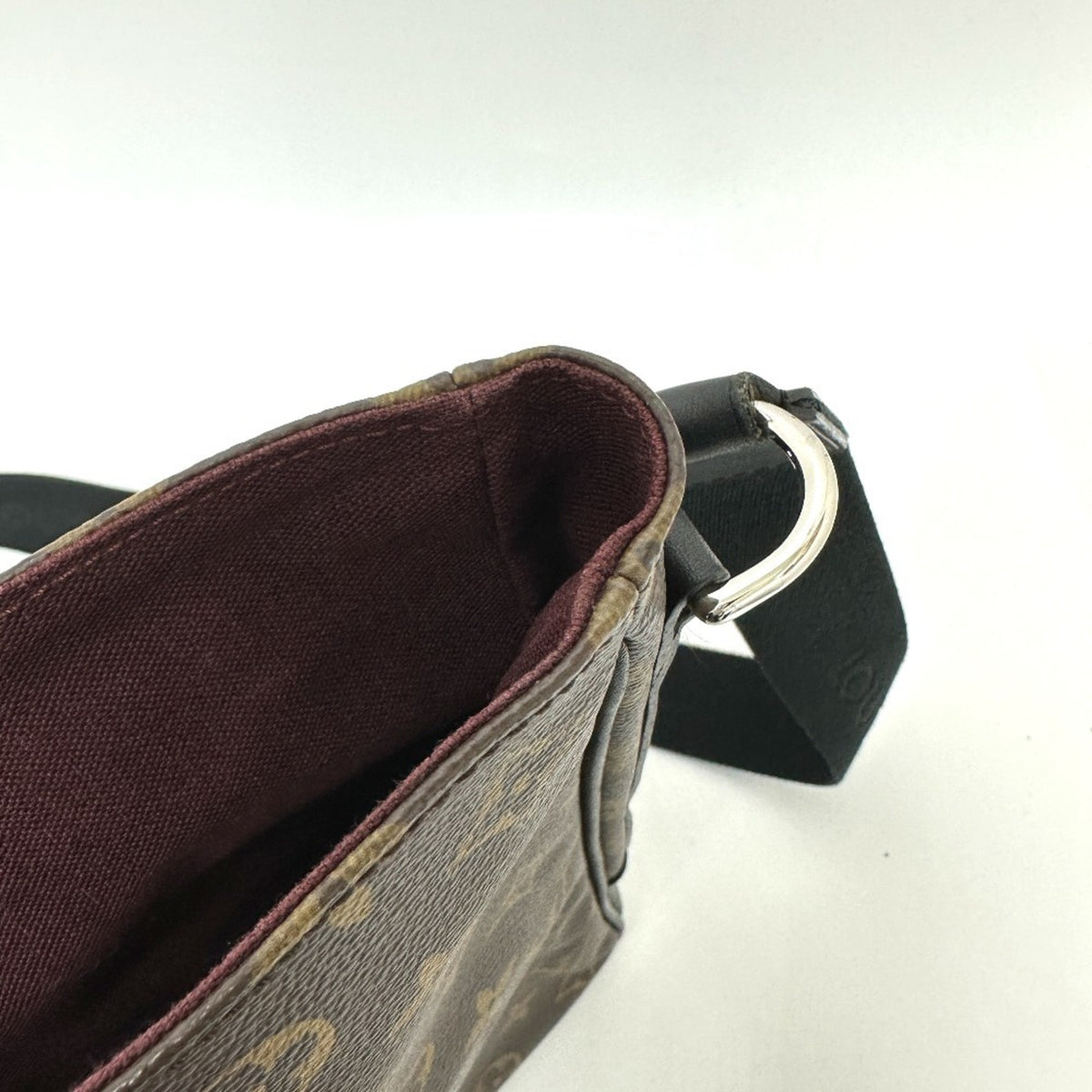 Louis Vuitton Monogram Macassar Black Brown Shoulder Bag (Pre-Owned)