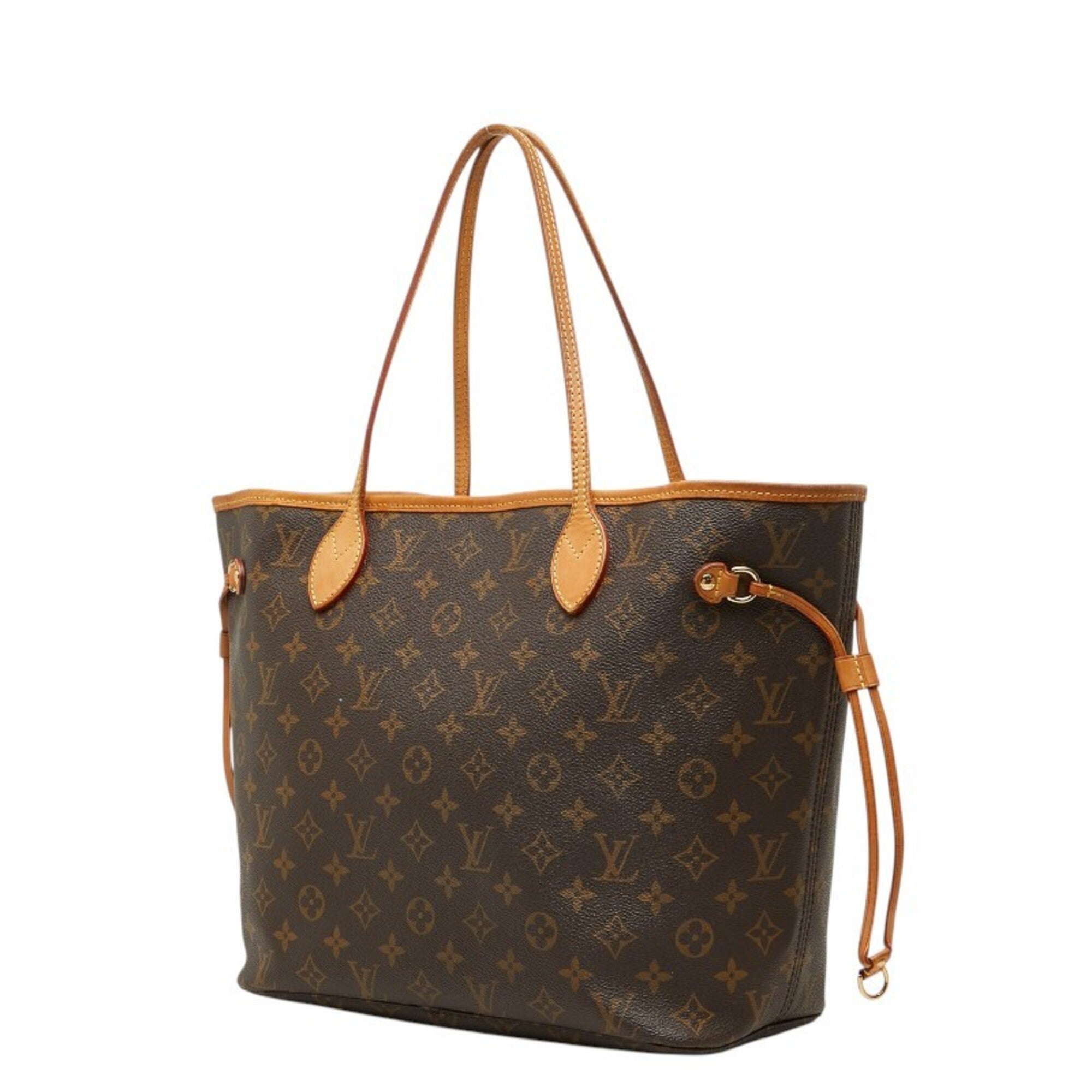 Louis Vuitton Brown Pvc Leather Shoulder Bag Tote Bag (Pre-Owned)