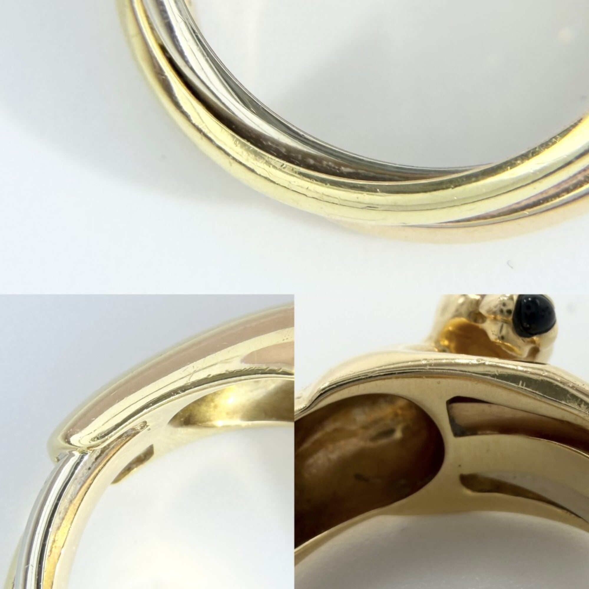 Cartier Yellow Gold (18K) Pink Gold (18K) White Gold (18K) Band Ring (Pre-Owned)