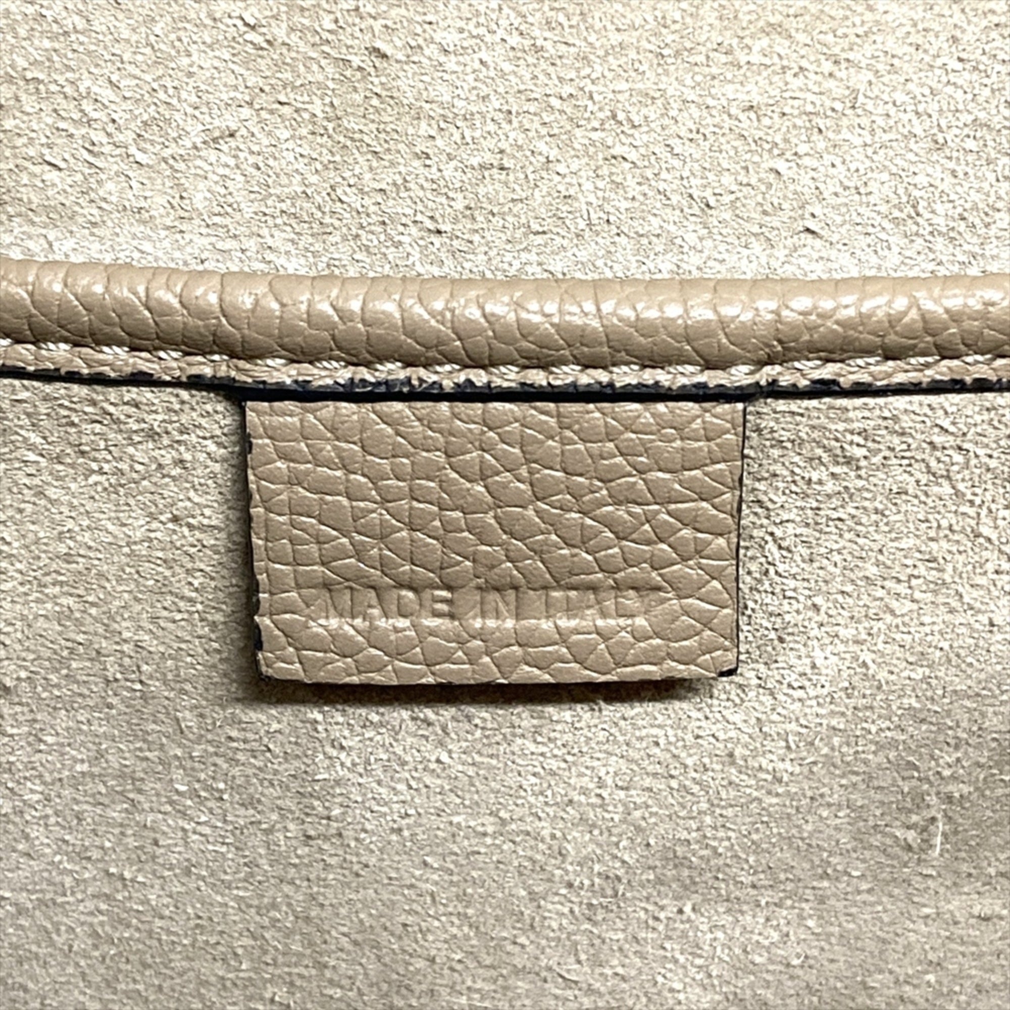 Celine Grayish Leather Handbag (Pre-Owned)