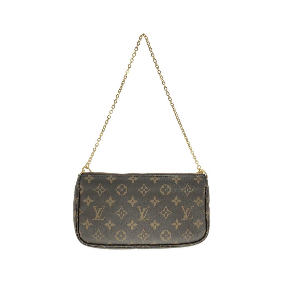 Louis Vuitton Monogram Marron Rose Clair Coated Canvas Shoulder Bag (Pre-Owned)