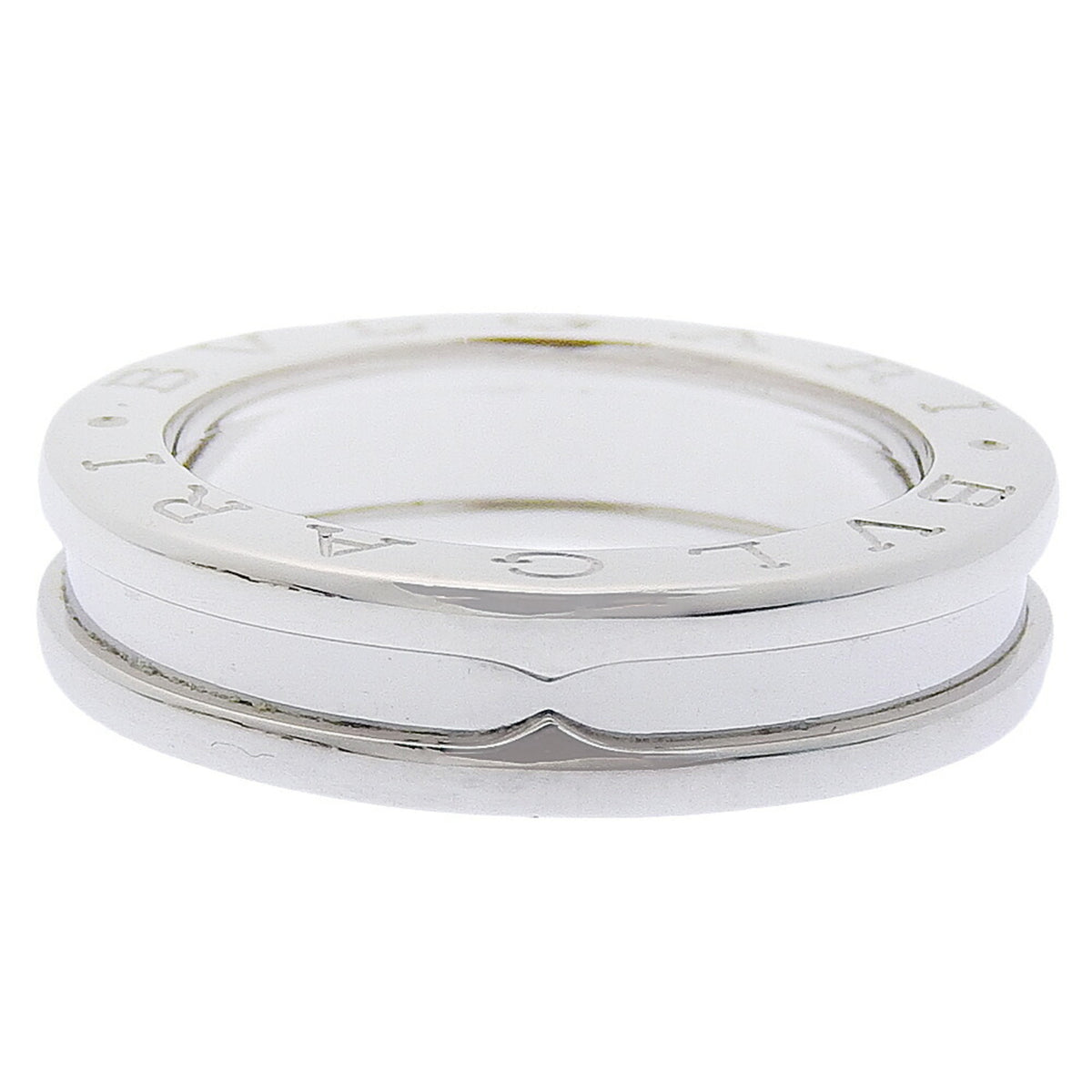 Bvlgari White Gold White Gold (18K) Band Ring (Pre-Owned)