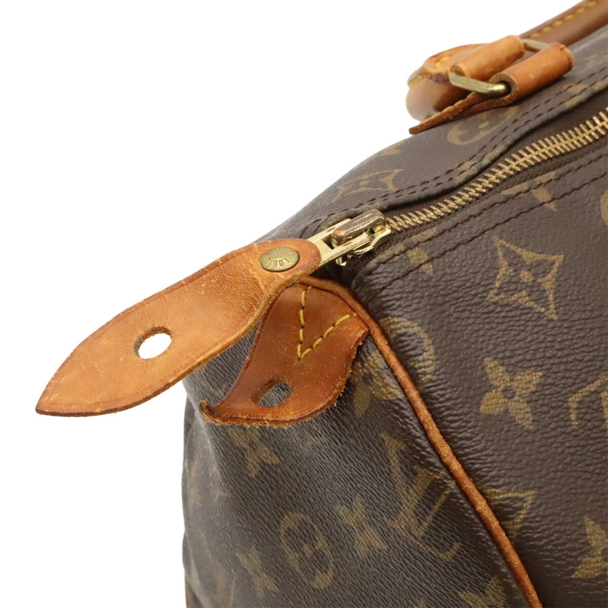 Louis Vuitton Brown Monogram Canvas Pvc Coated Canvas Handbag (Pre-Owned)