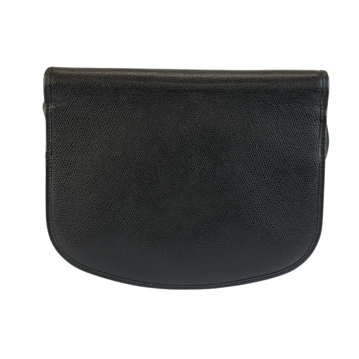 Christian Dior Black Leather Pochette Shoulder Bag (Pre-Owned)
