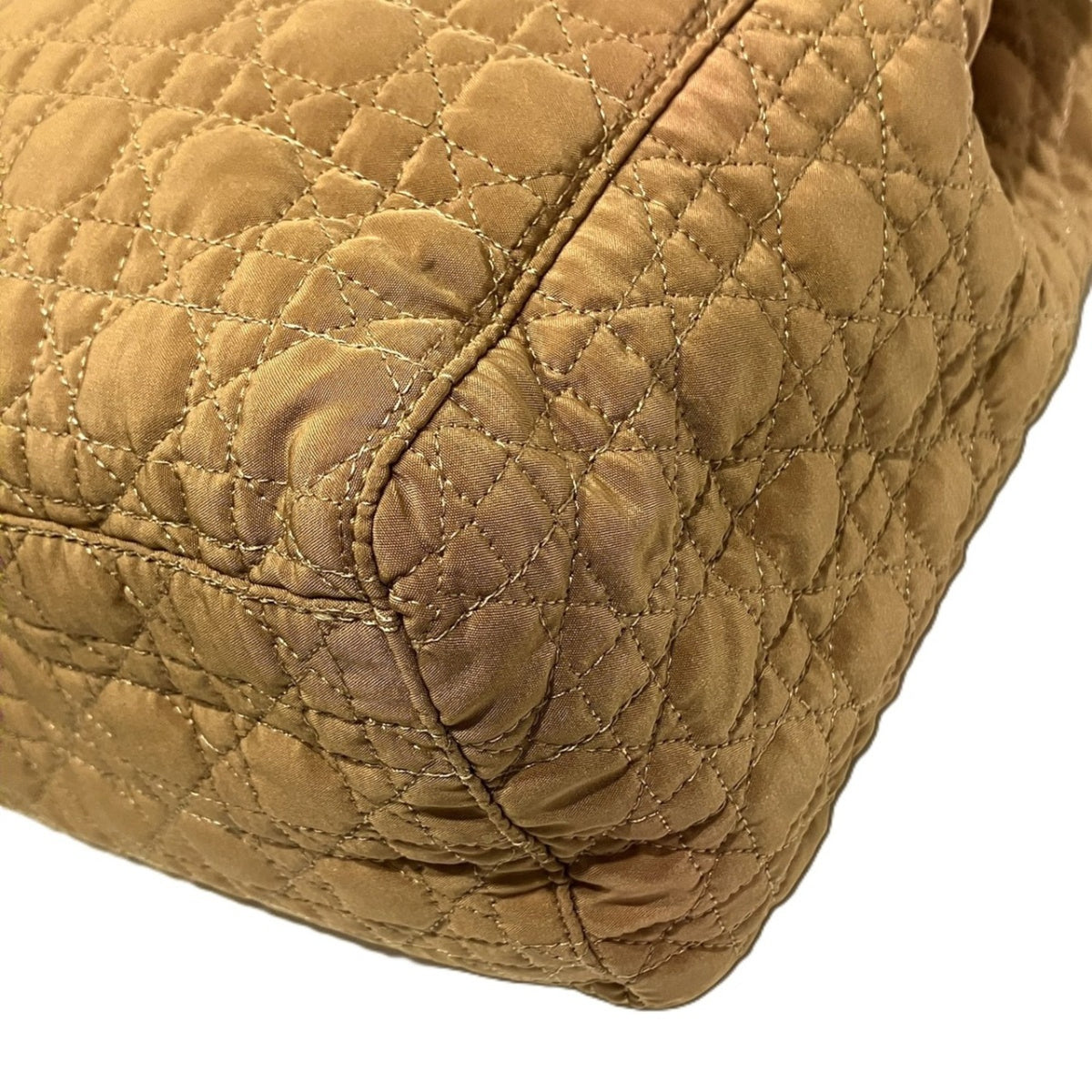 Christian Dior Brown Nylon Handbag (Pre-Owned)
