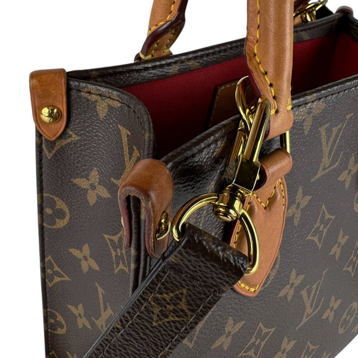 Louis Vuitton Brown Monogram Monogram Handbag Shoulder Bag (Pre-Owned)