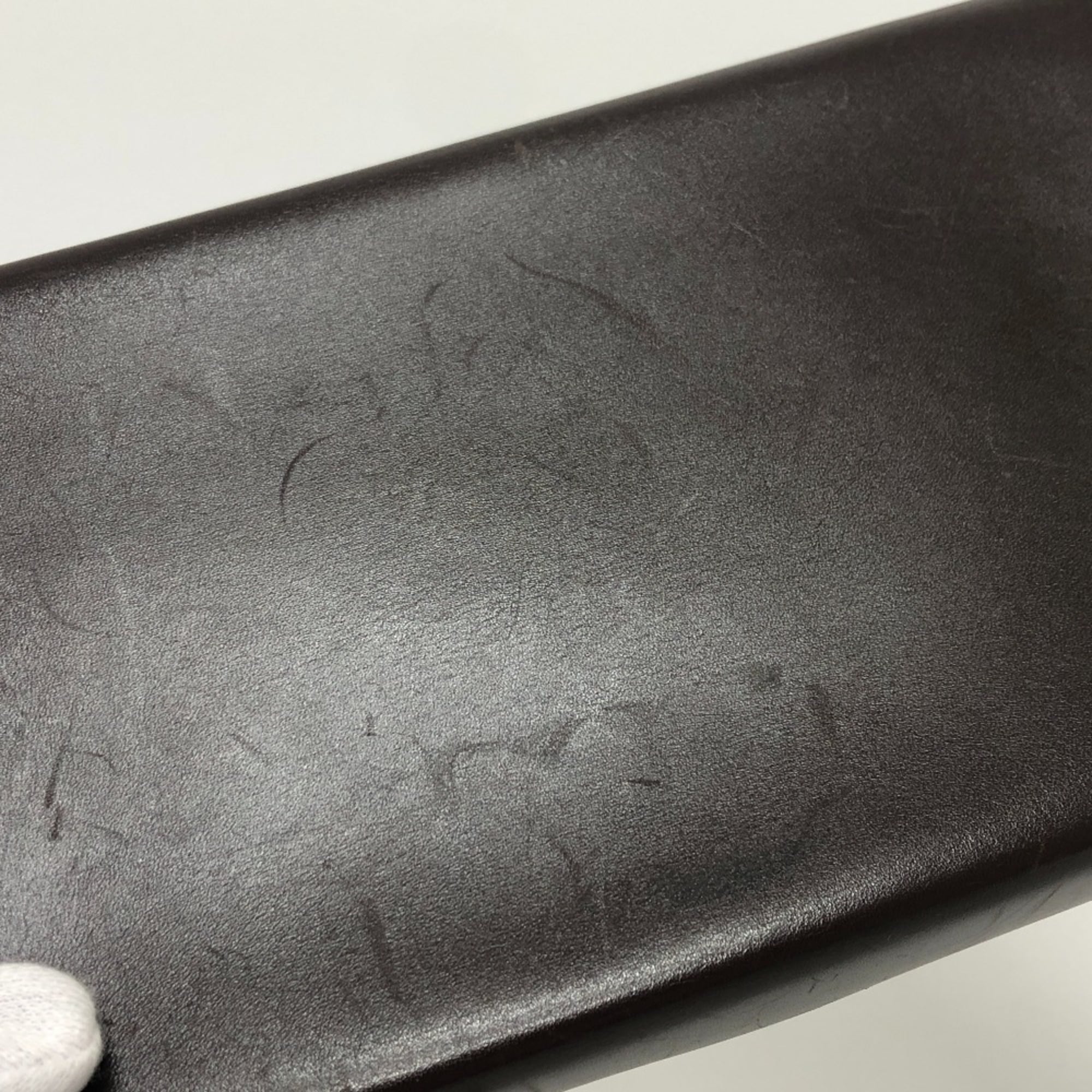 Hermes Brown Box Calf Leather Pouch (Pre-Owned)