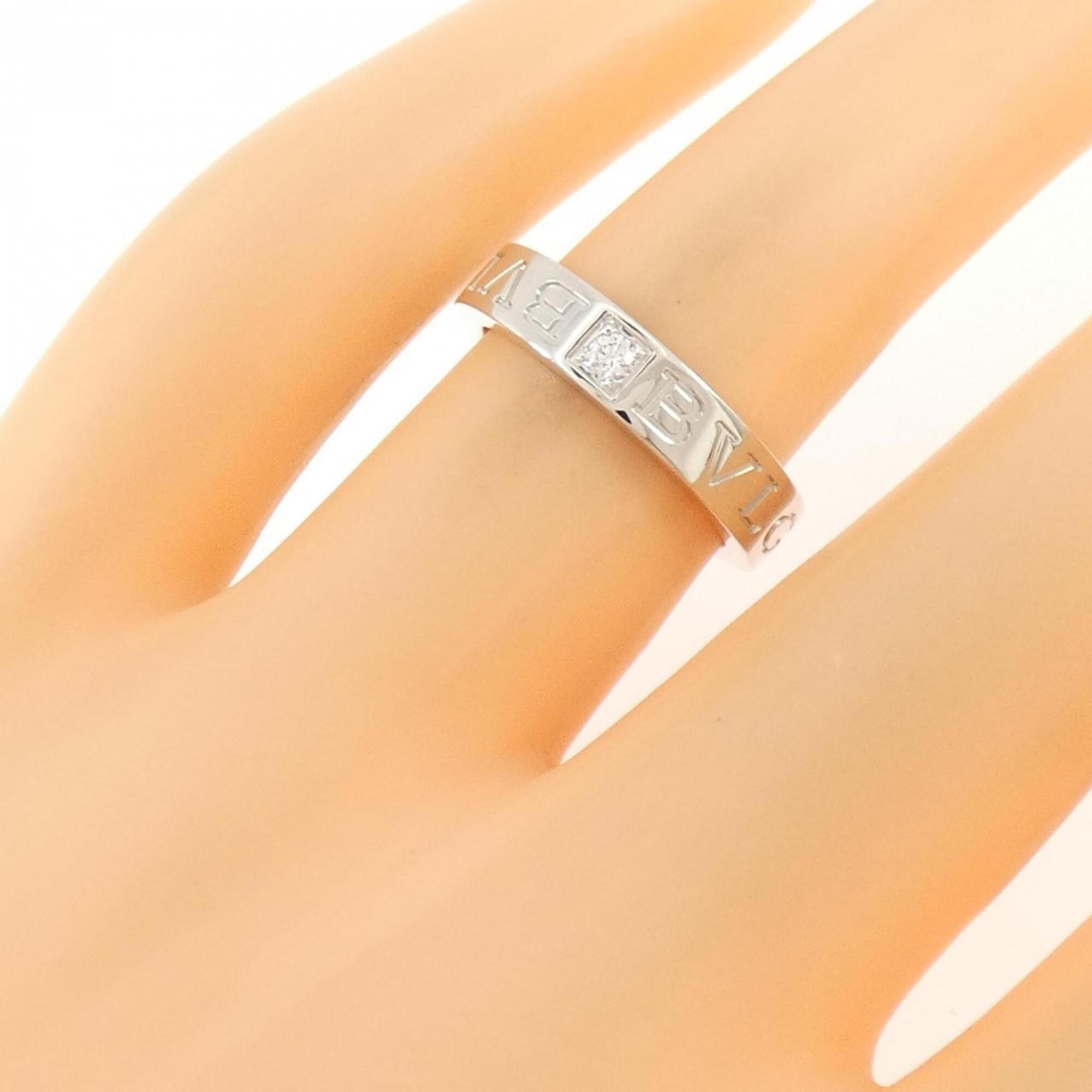 Bvlgari White Gold (18K) Band Ring (Pre-Owned)