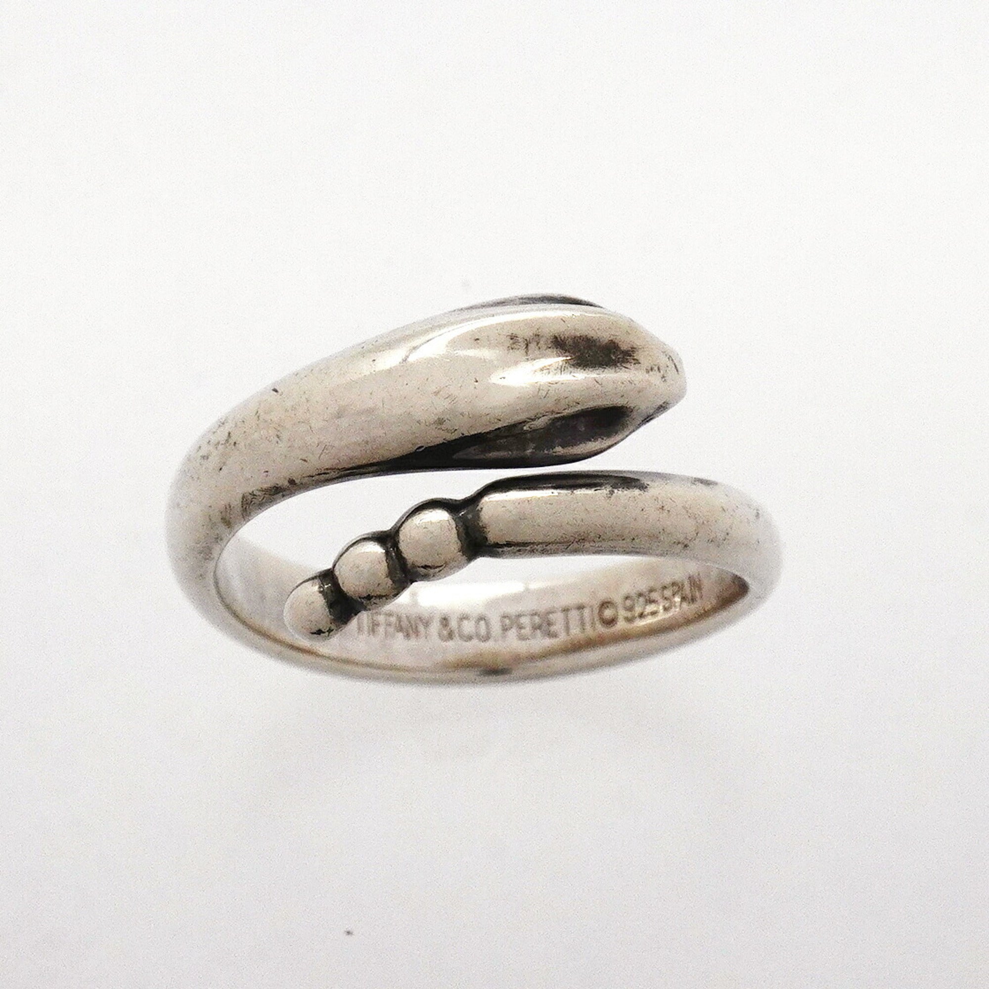 Tiffany Silver 925 Band Ring (Pre-Owned)