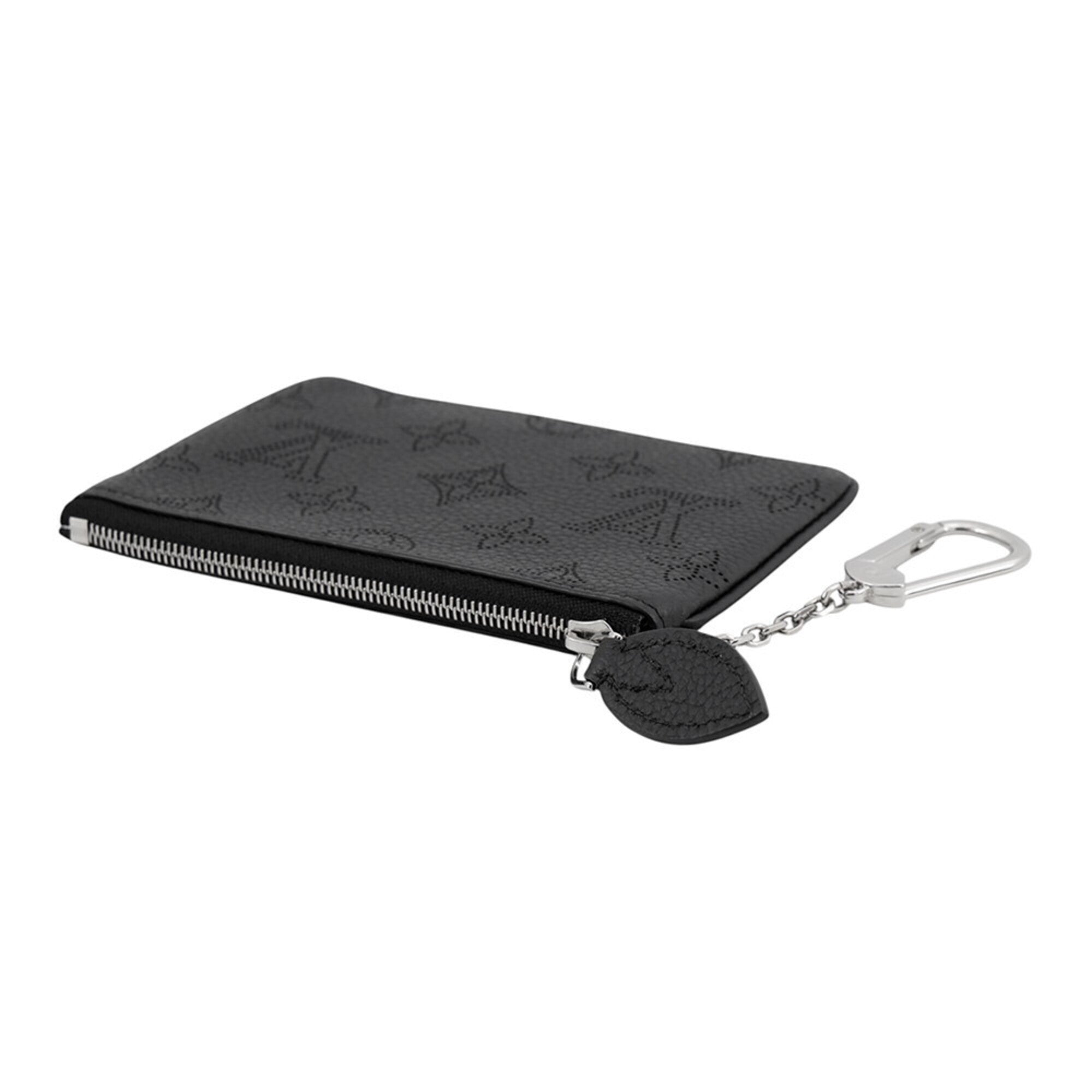 Louis Vuitton Mahina Black Noir Mahina Leather Coin Purse/Coin Case (Pre-Owned)