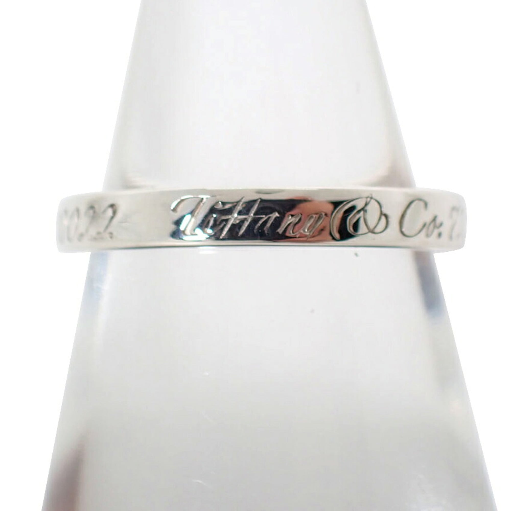 Tiffany Sterling Silver 925 Band Ring (Pre-Owned)
