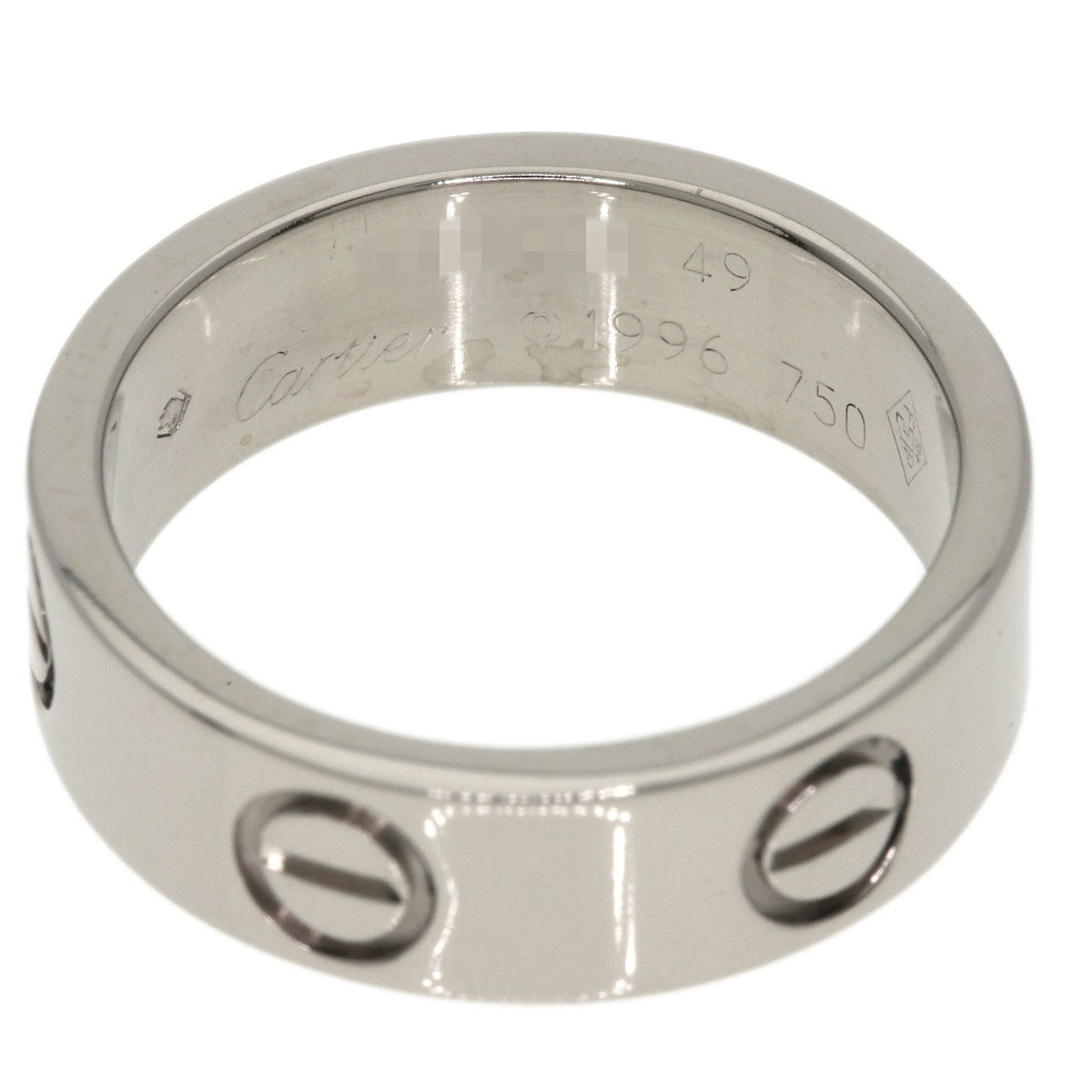 Cartier White Gold (18K) Band Ring (Pre-Owned)