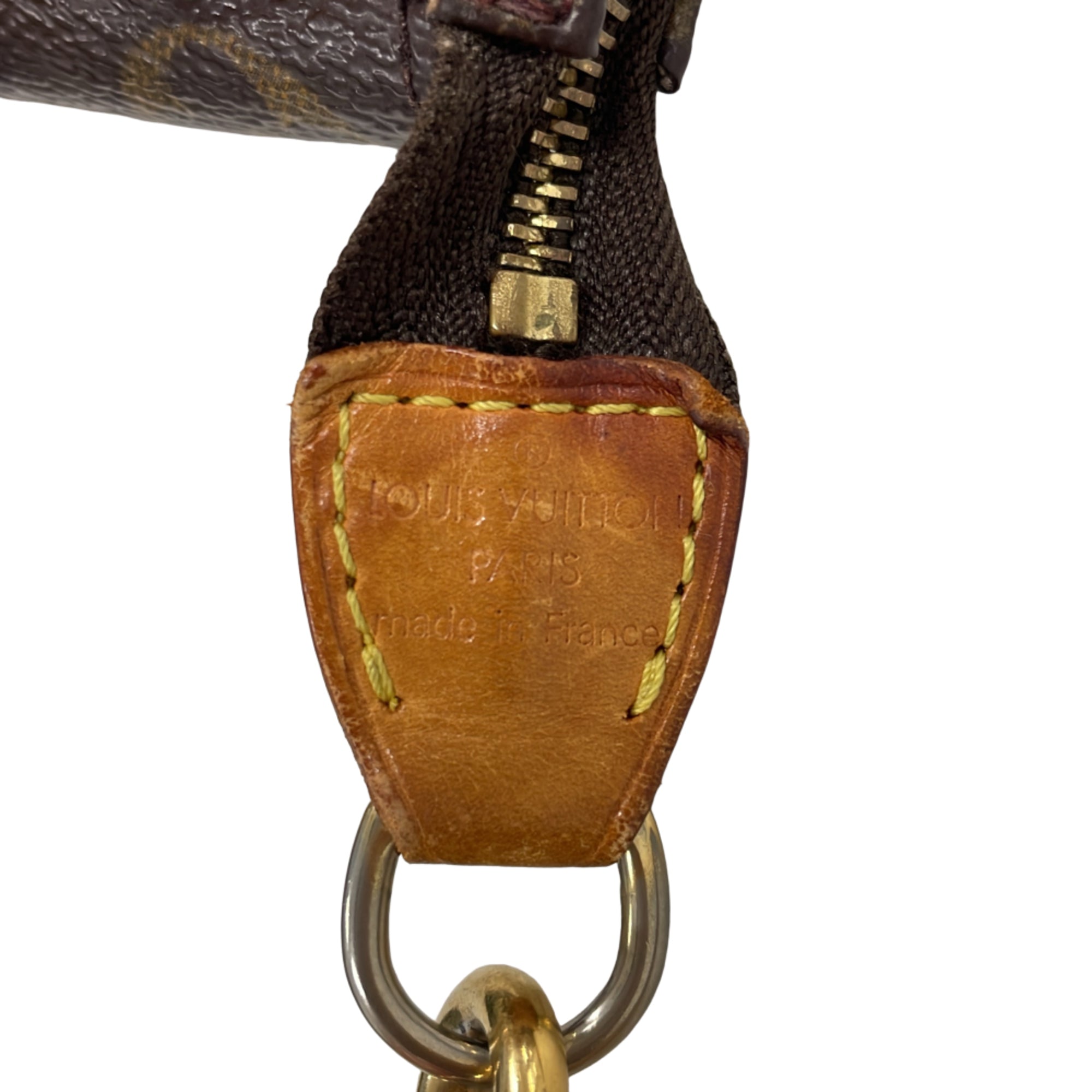 Louis Vuitton Brown Monogram Monogram Pochette Shoulder Bag (Pre-Owned)