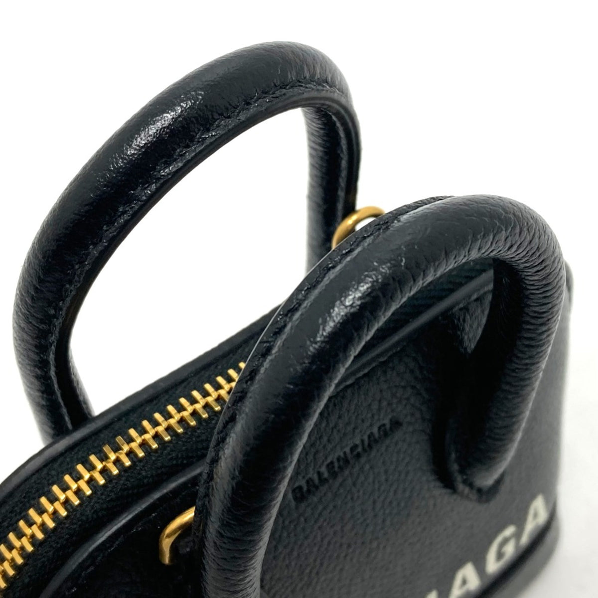 Balenciaga Black Leather Shoulder Bag (Pre-Owned)
