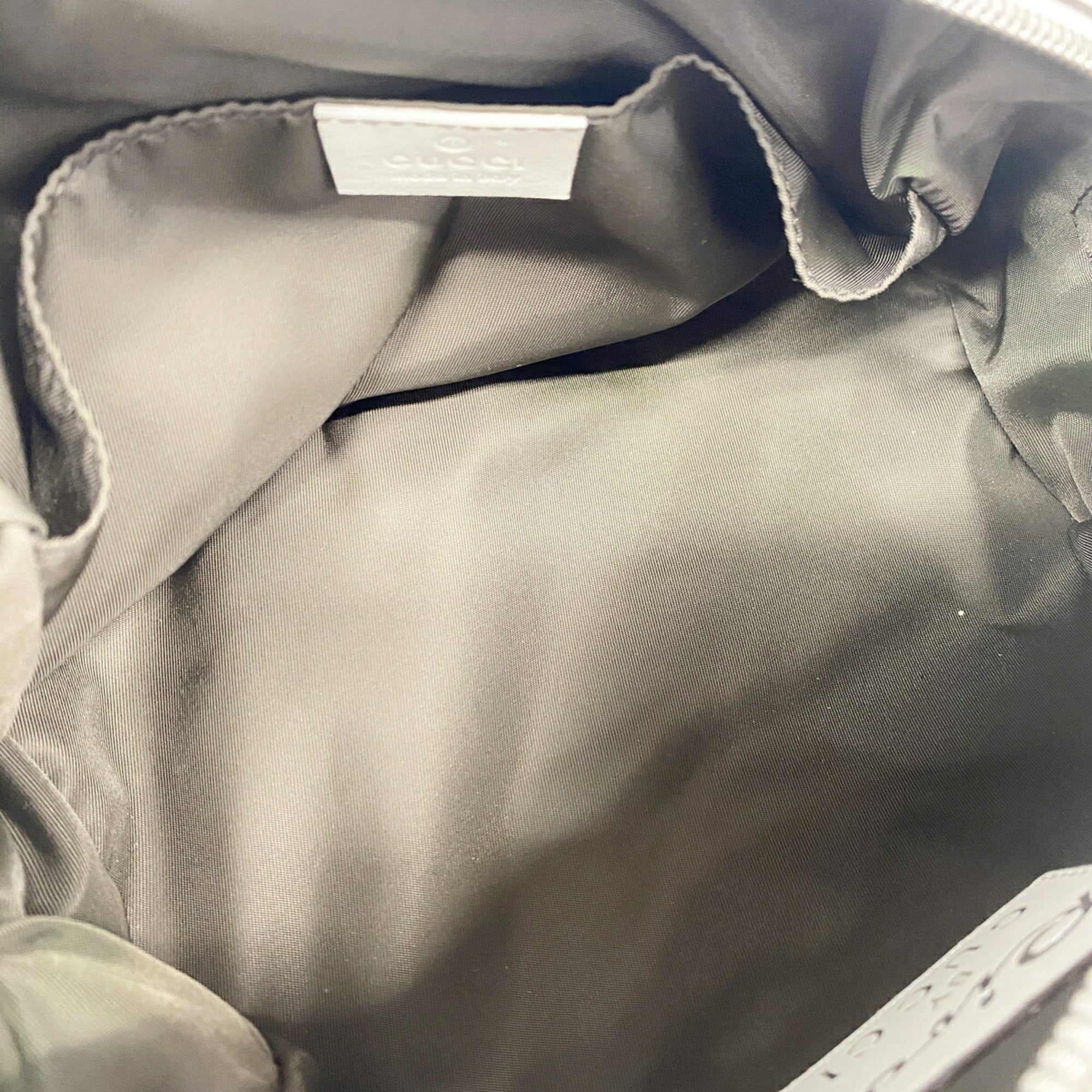 Gucci White Leather Pouch (Pre-Owned)