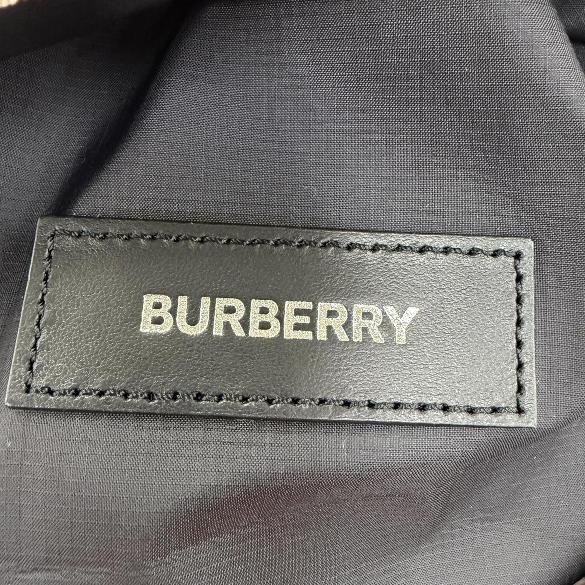 Burberry Beige Nylon Leather Backpack Sling Bag (Pre-Owned)