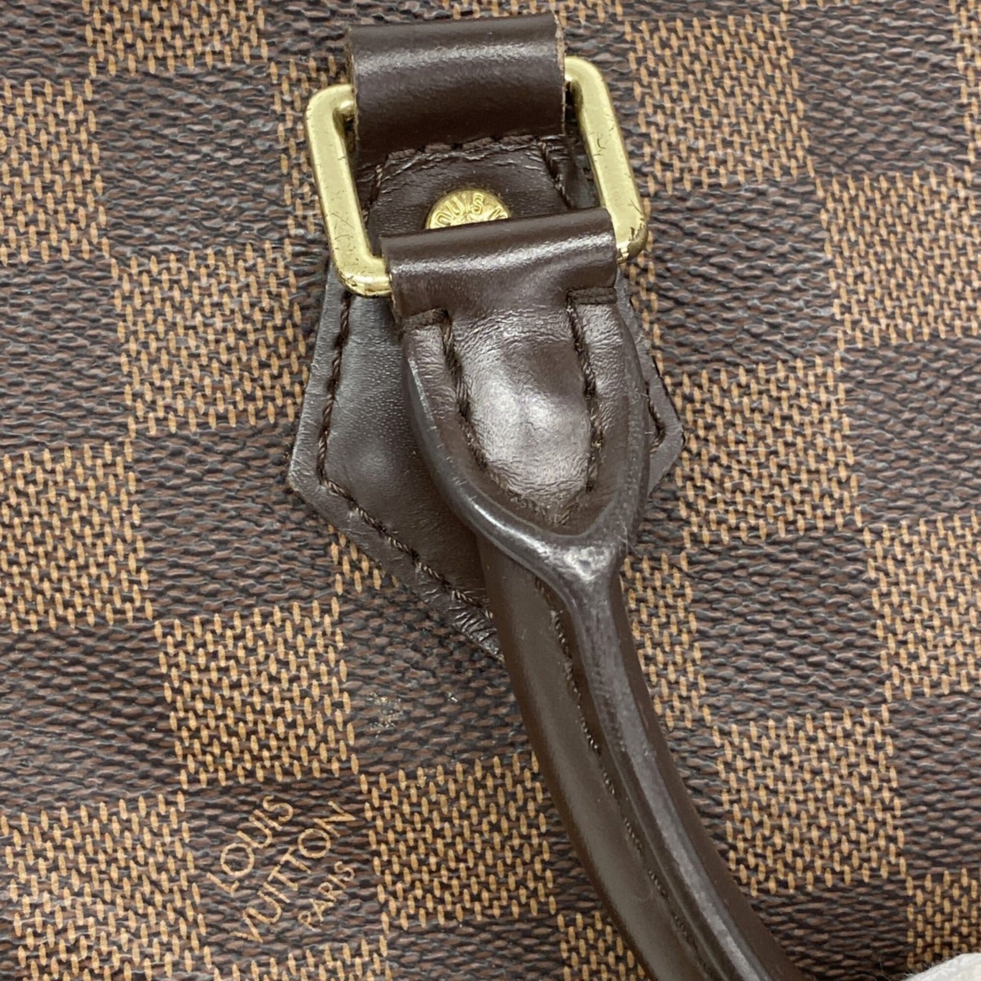Louis Vuitton Ebene Handbag (Pre-Owned)